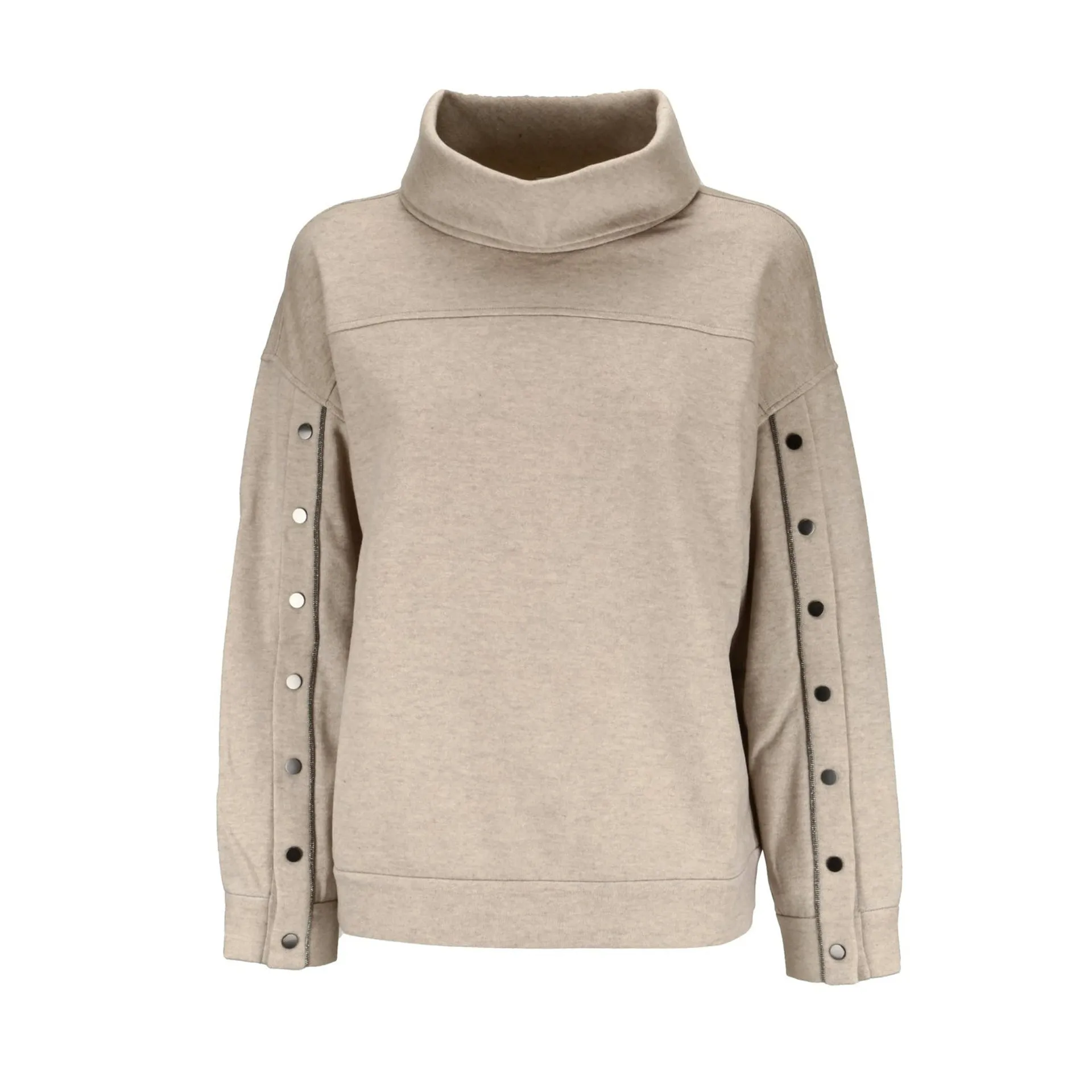 Brunello Cucinelli Cashmere Sweater-Beige-WOMEN sold by Siebentaschen product image thumbnail 4