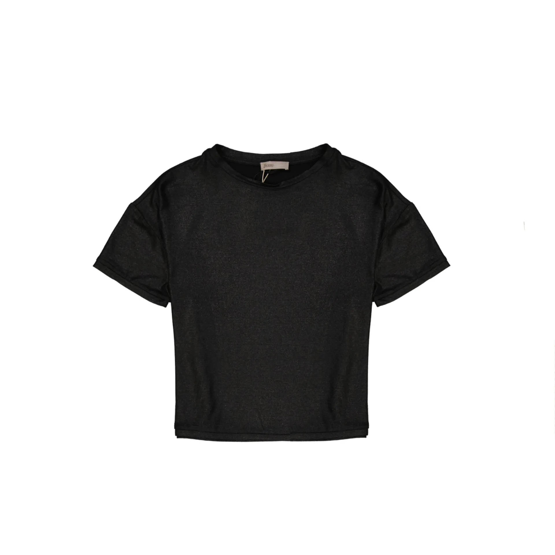Herno short-sleeve T-shirt-Black-WOMEN sold by Siebentaschen
