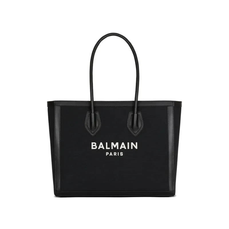 Balmain B-Army 42 Shopper Bag-Black-WOMEN sold by Siebentaschen