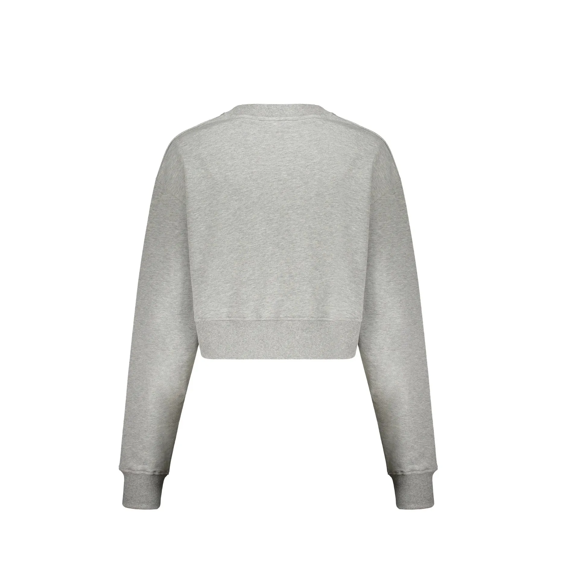 Balmain cropped logo sweatshirt-Gray-WOMEN sold by Siebentaschen product image thumbnail 2