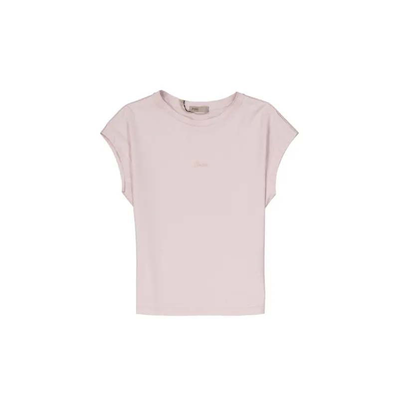 Herno Cotton T-shirt-Pink-WOMEN made by Herno