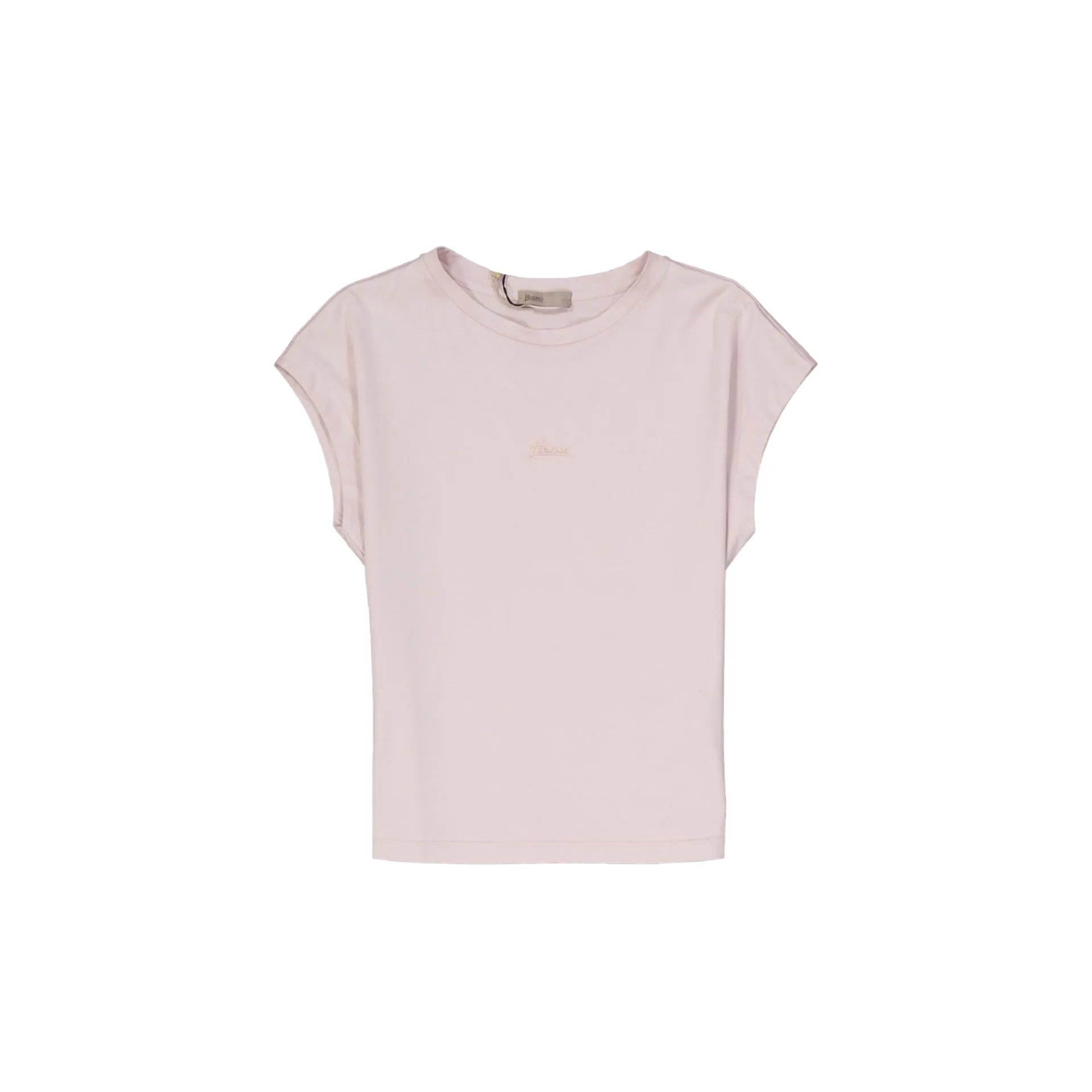Herno Cotton T-shirt-Pink-WOMEN sold by Siebentaschen
