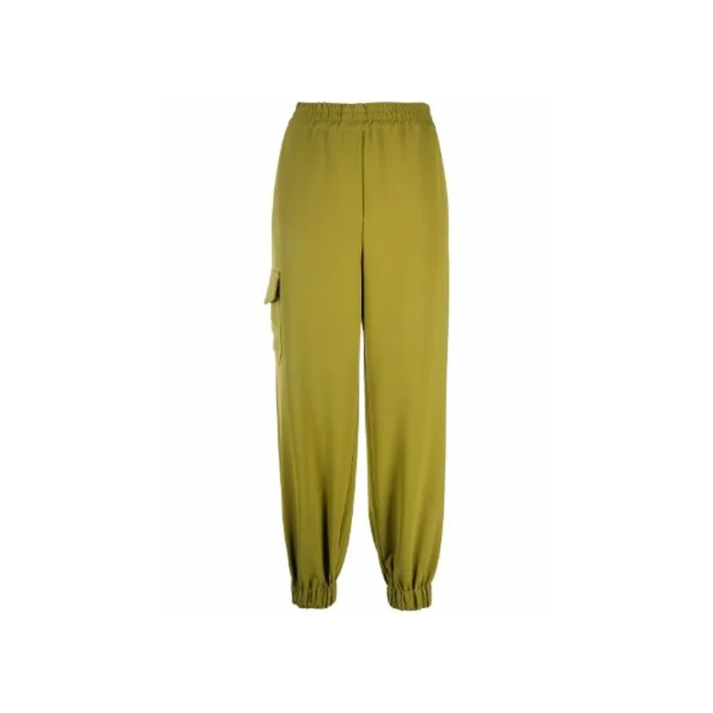 Blanca Vita Pistacia Trousers-Green-WOMEN made by Siebentaschen