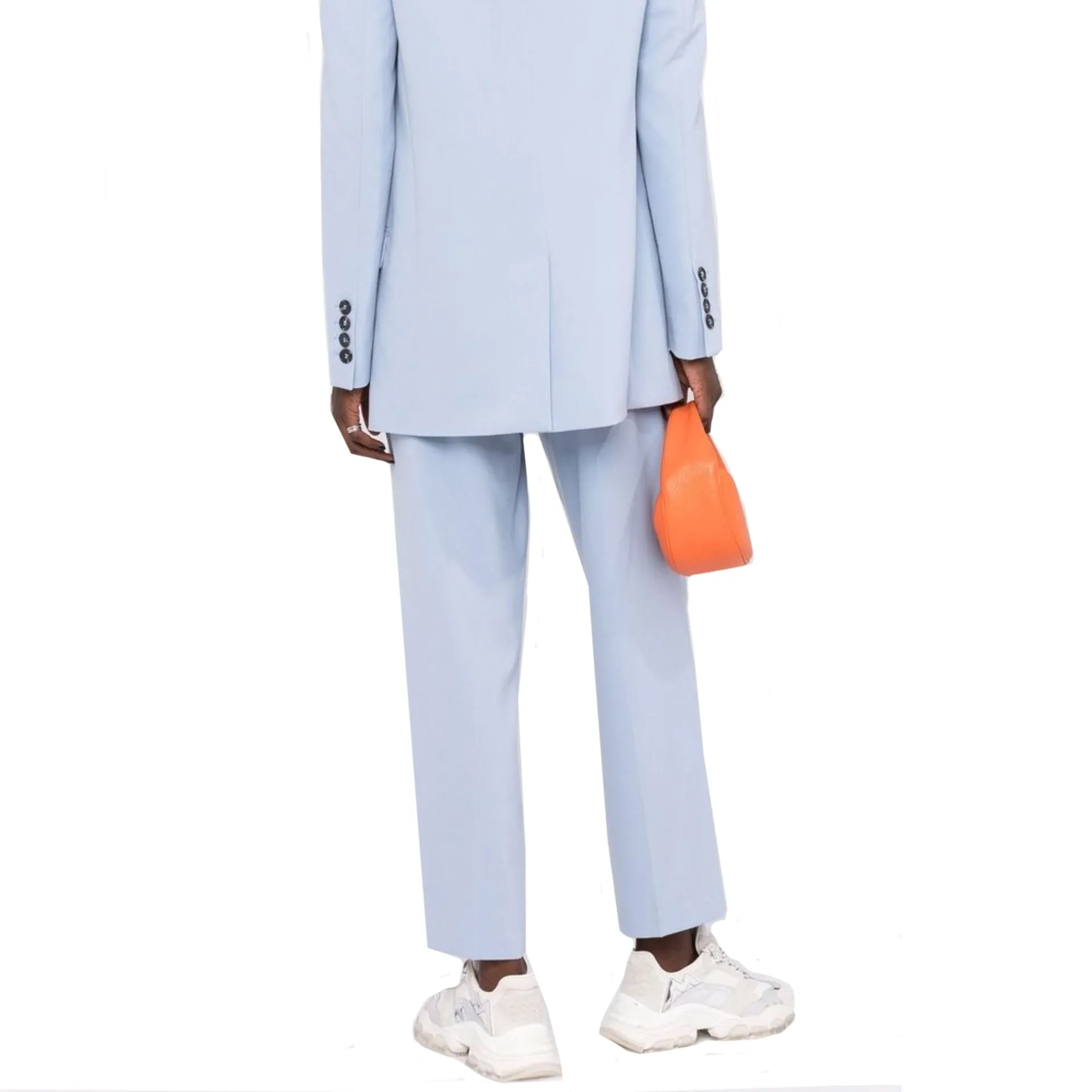 Blanca Vita Passiflora Tailored Trousers-Blue-WOMEN sold by Siebentaschen product image thumbnail 3