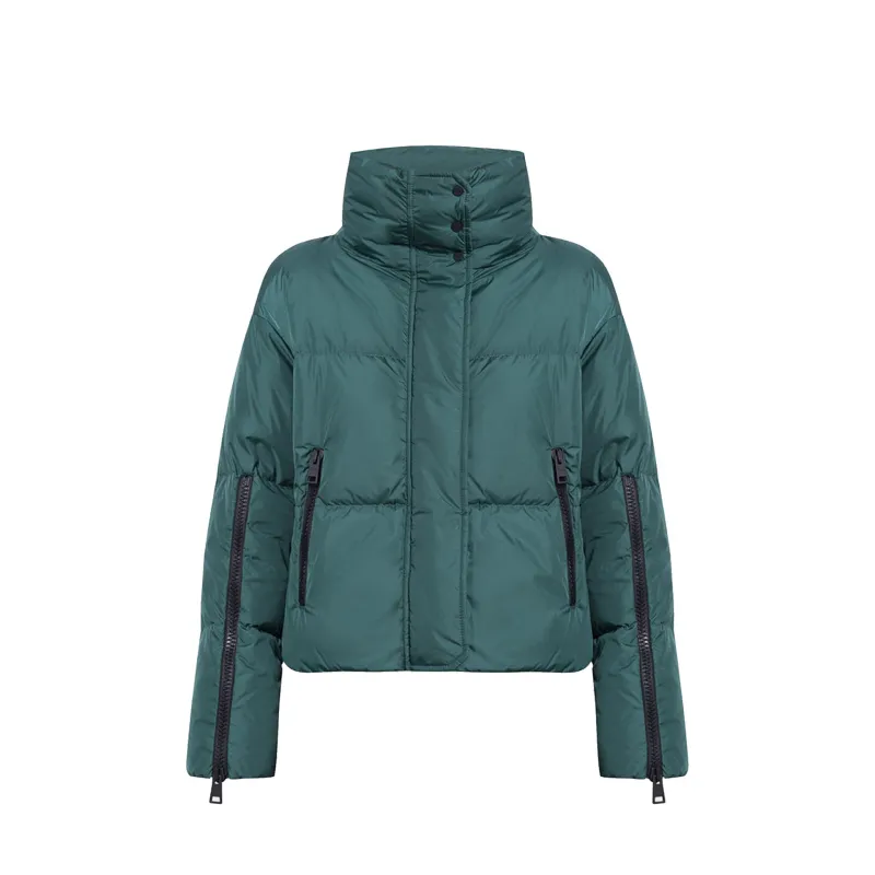 HERNO Down Jacket-Green-WOMEN made by Herno