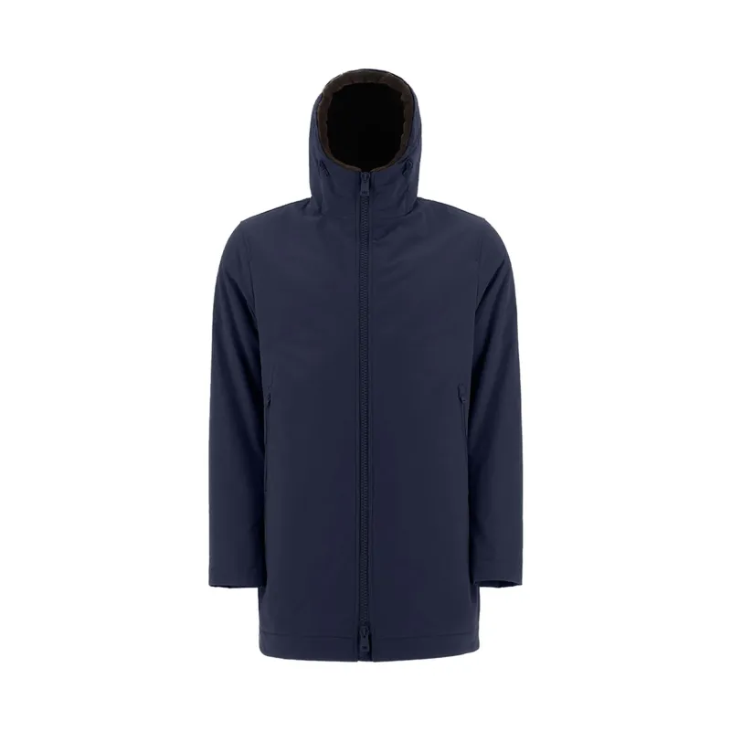 HERNO Keystone Parka Coat-Blue-MEN sold by Siebentaschen