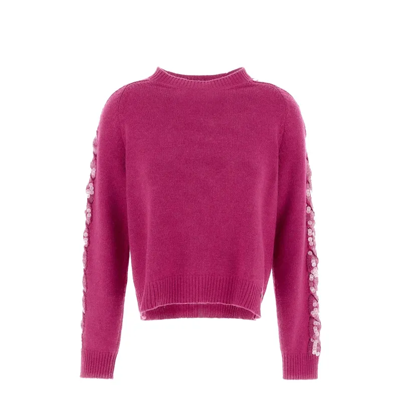 HERNO Cashmere Sweater-Pink-WOMEN made by Herno