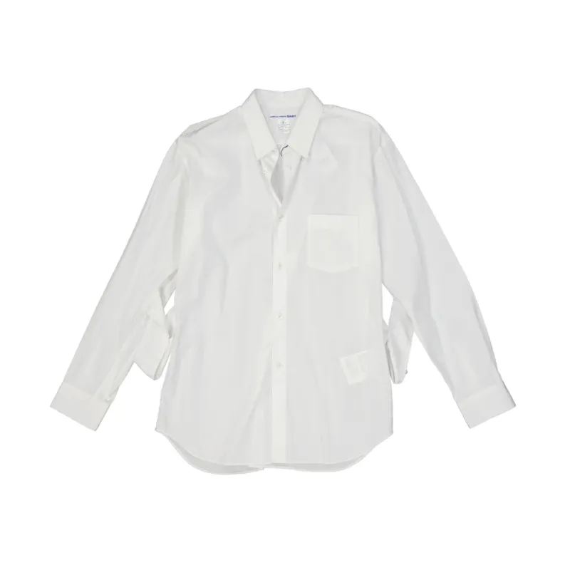Comme des Garçons Cotton Shirt-White-MEN made by Comme des Garcons