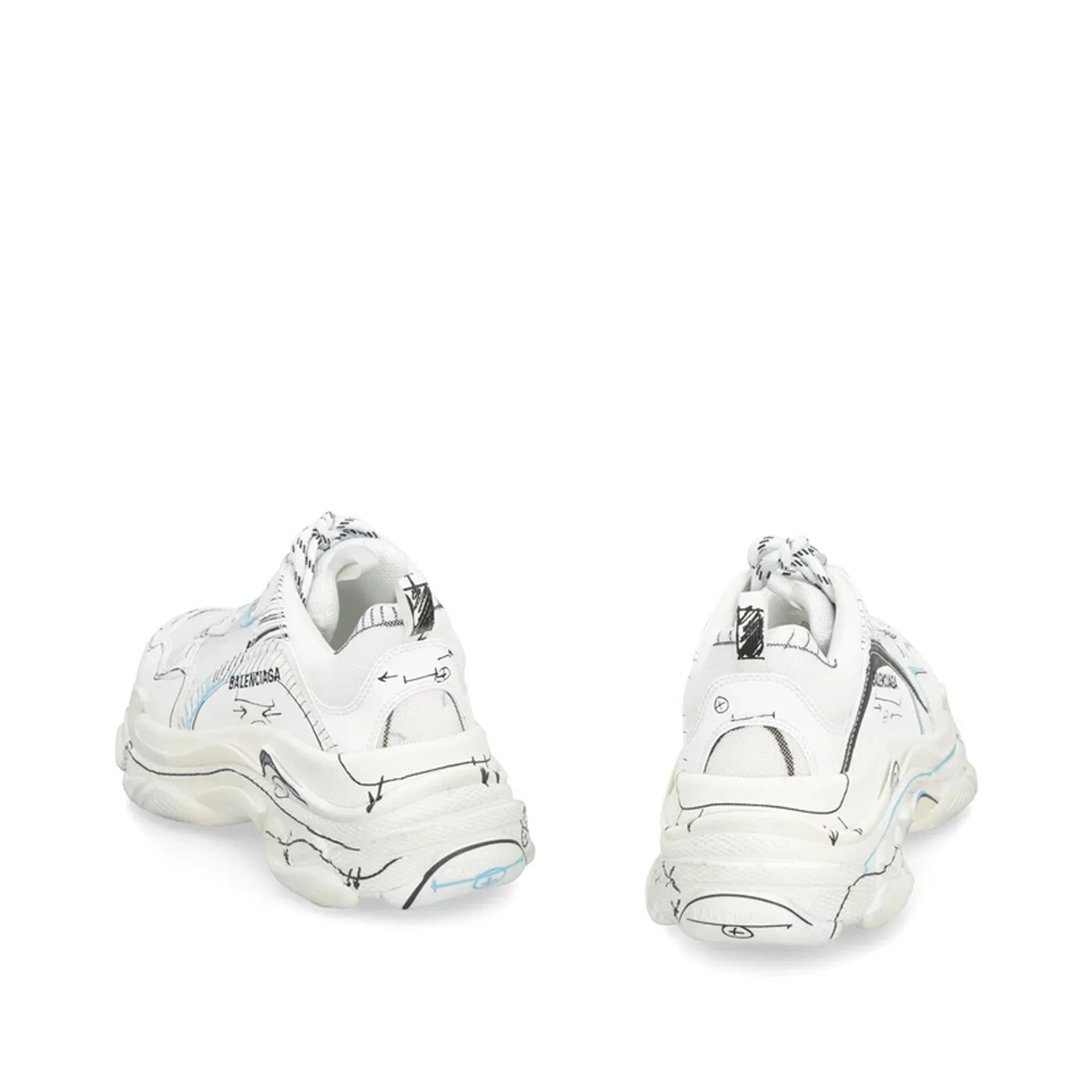 Balenciaga Triple S Sneakers-White-MEN sold by Siebentaschen product image thumbnail 3