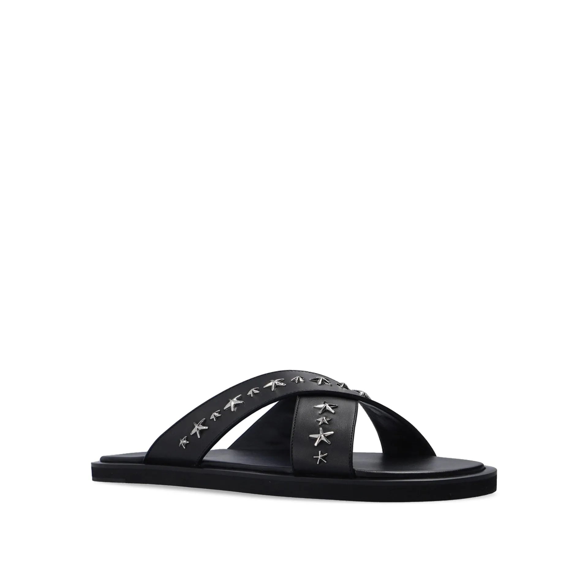 Jimmy Choo Palmo Leather Sandals-Black-MEN sold by Siebentaschen product image thumbnail 2