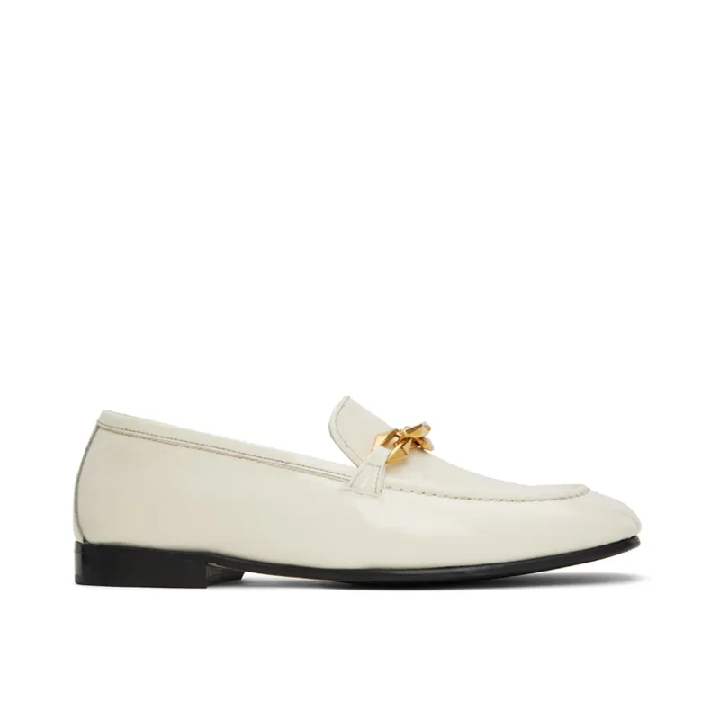 Jimmy Choo Diamond Tilda Loafers-White-WOMEN sold by Siebentaschen