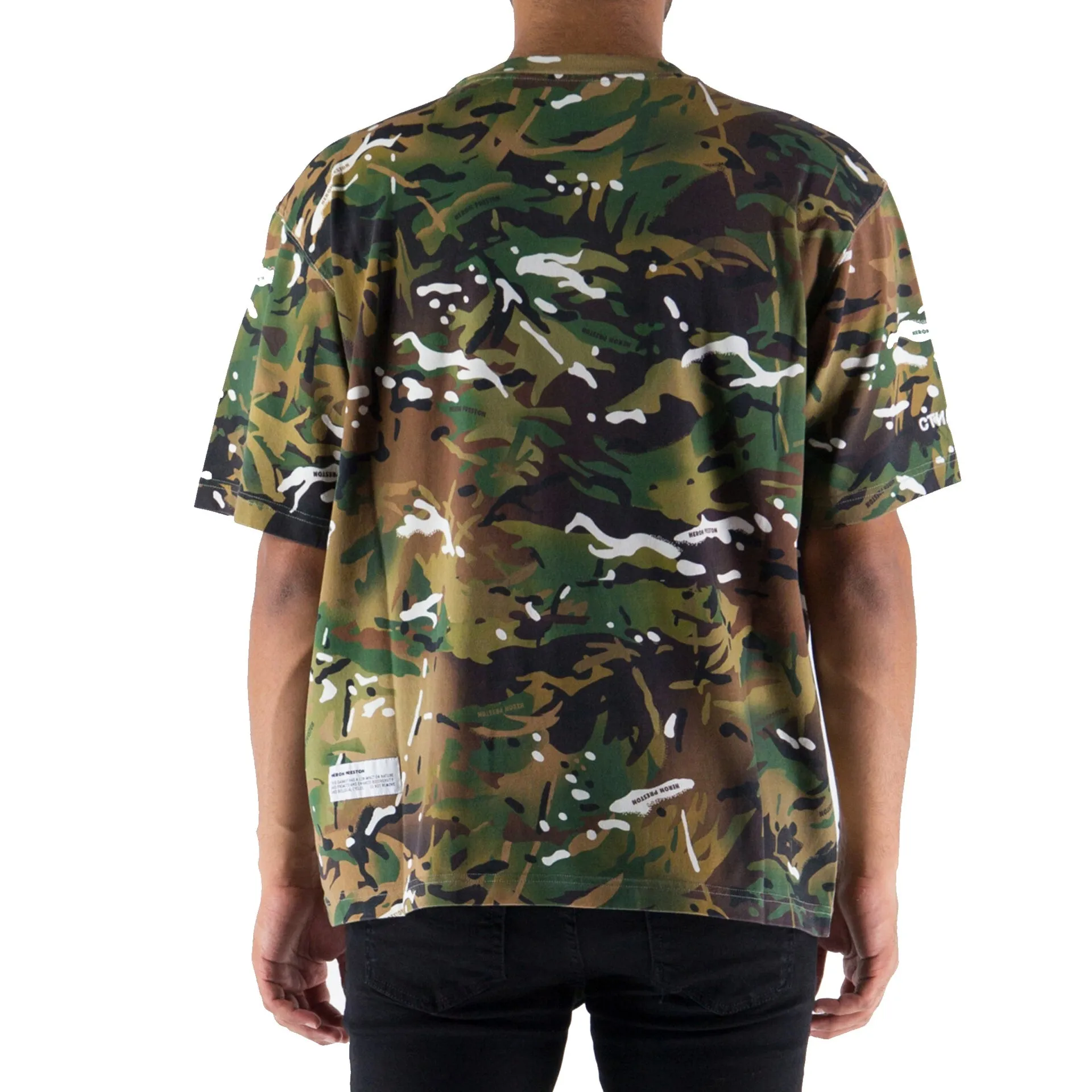 Heron Preston Camouflage T-shirt-Green-MEN sold by Siebentaschen product image thumbnail 3
