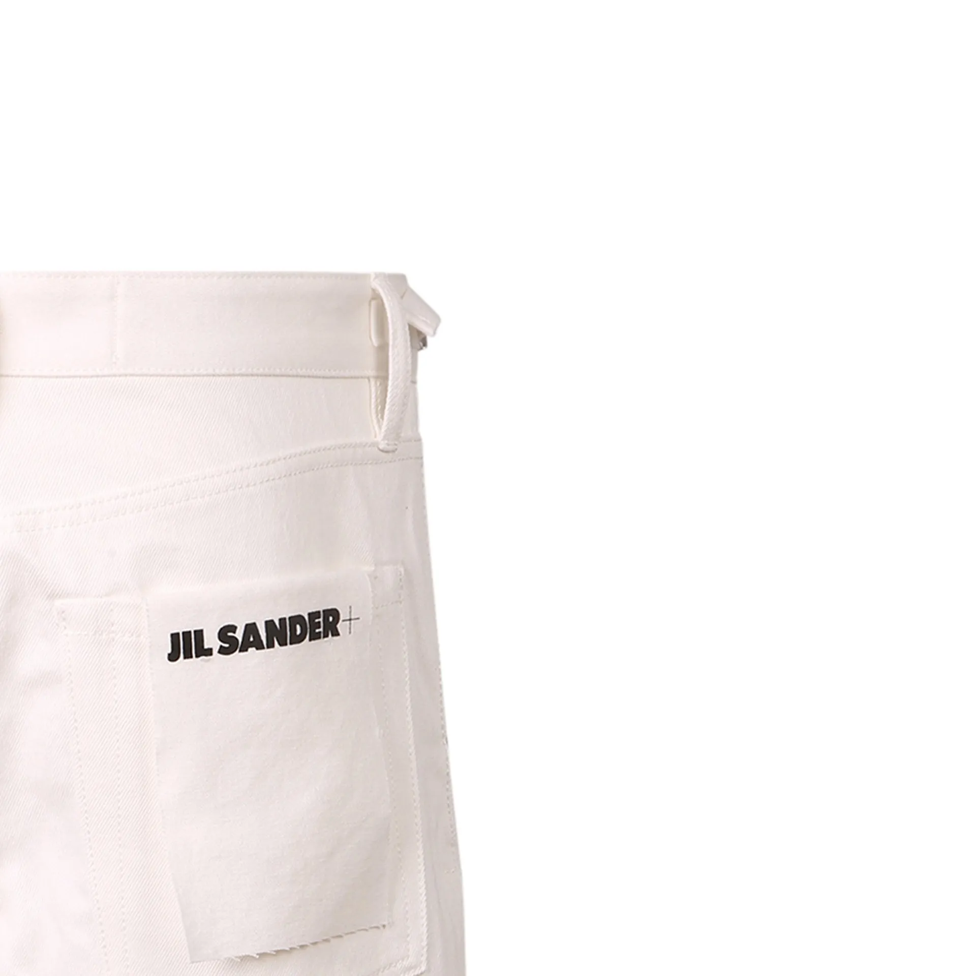 Jil Sander Denim Shorts-White-MEN sold by Siebentaschen product image thumbnail 3