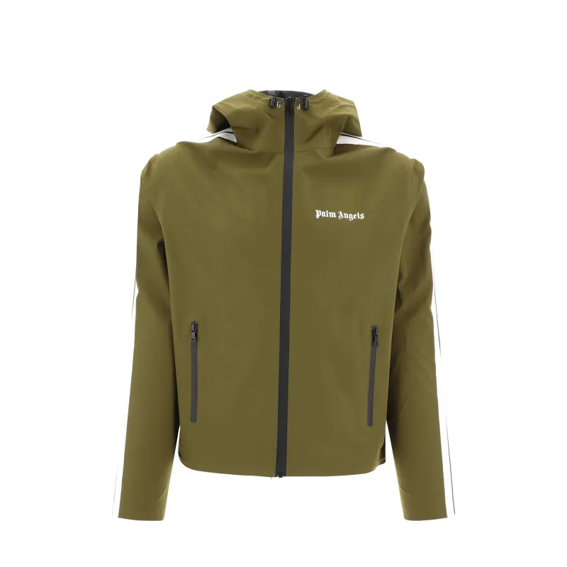 Palm Angels Waterproof Jacket-Green-MEN made by Palm Angels
