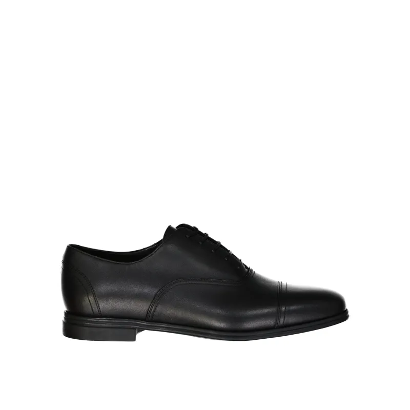 Salvatore Ferragamo Spice Leather Loafers-Black-MEN made by Salvatore Ferragamo