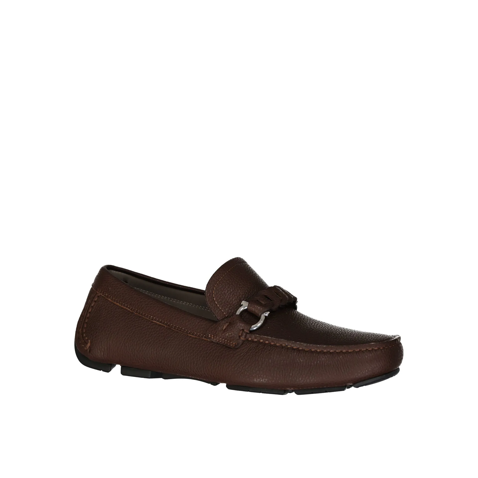 Salvatore Ferragamo STUART Leather Loafers-Brown-MEN sold by Siebentaschen product image thumbnail 2