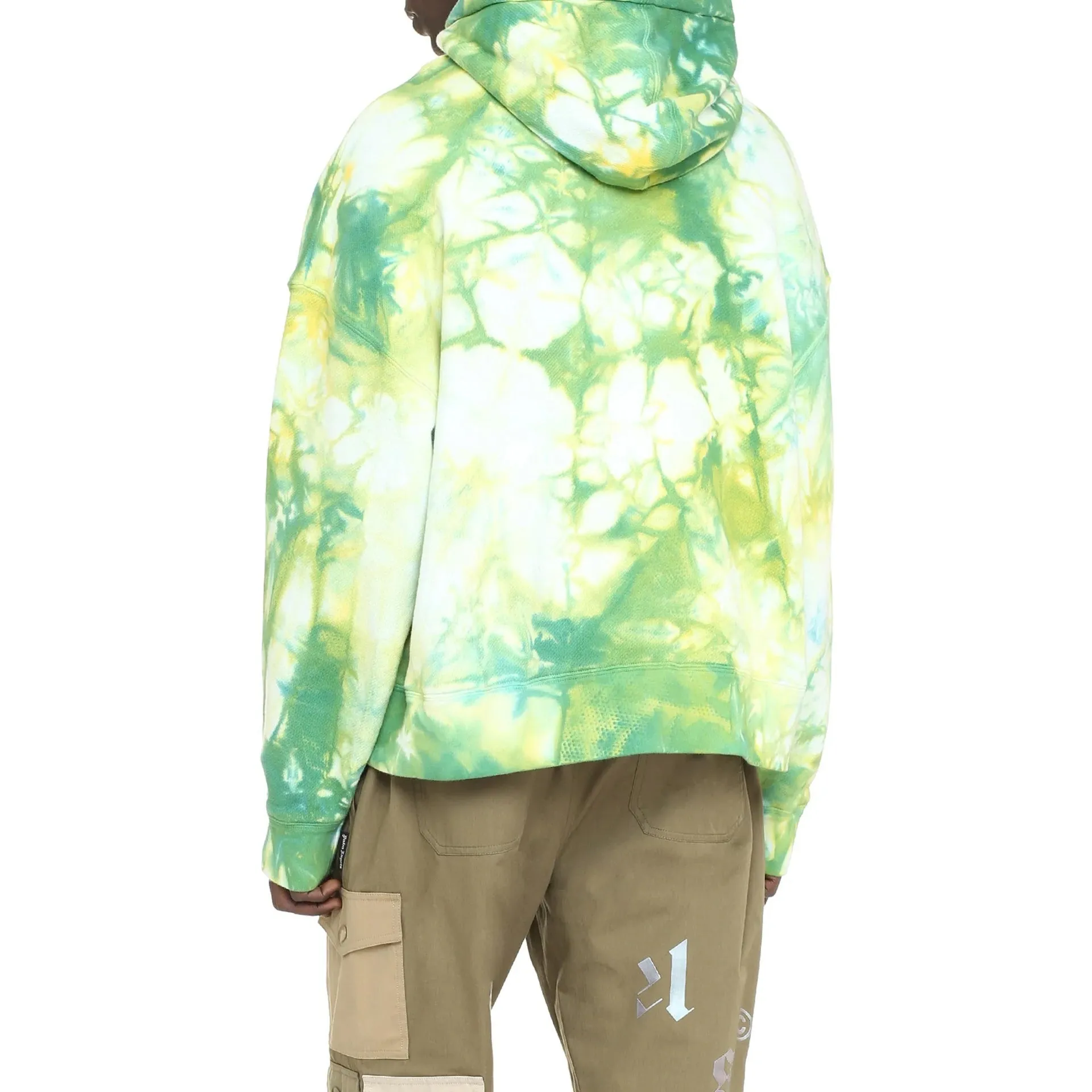 Palm Angels Hoodie Patch Sweatshirt-Green-MEN sold by Siebentaschen product image thumbnail 3