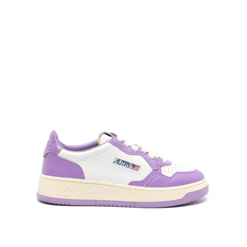 Autry Medalist Sneakers-Purple-WOMEN made by Autry