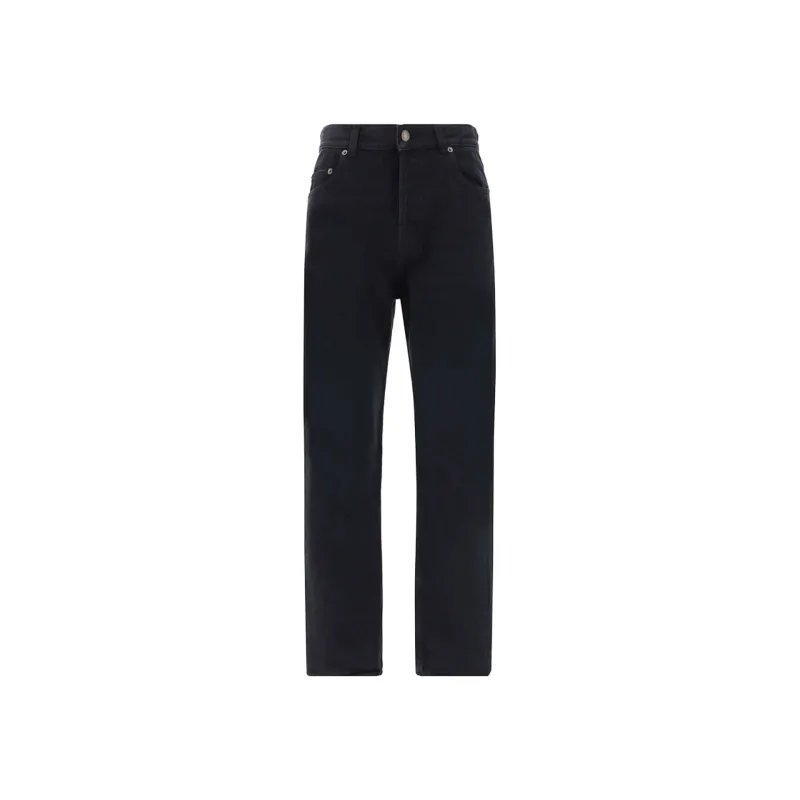 Saint Laurent Vanessa Denim Jeans-Black-WOMEN made by Yves Saint Laurent
