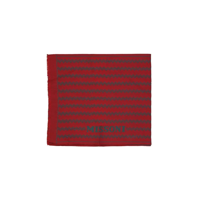 MISSONI Wool Scarf-Red-WOMEN sold by Siebentaschen