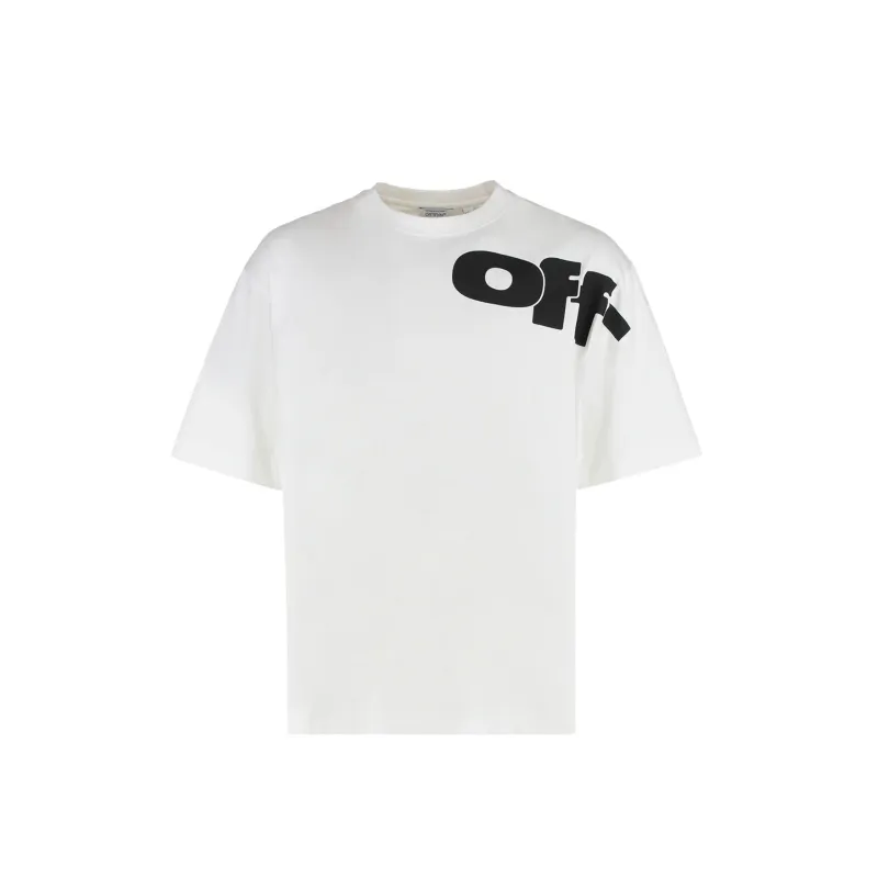 Off-White Shared logo skate T-shirt-White-MEN made by Off-White
