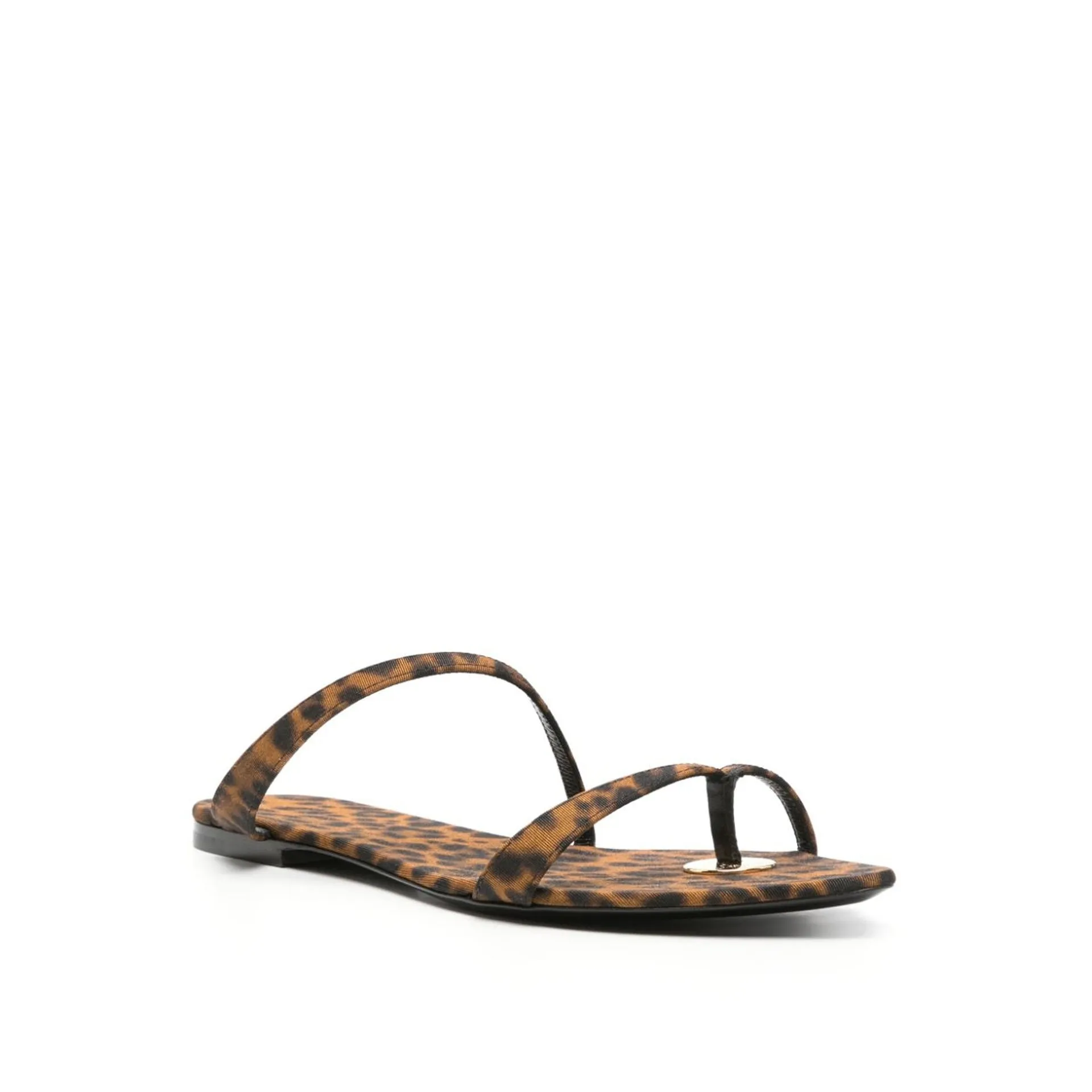 Saint Laurent Tanger Flat Sandals-Brown-WOMEN sold by Siebentaschen product image thumbnail 2
