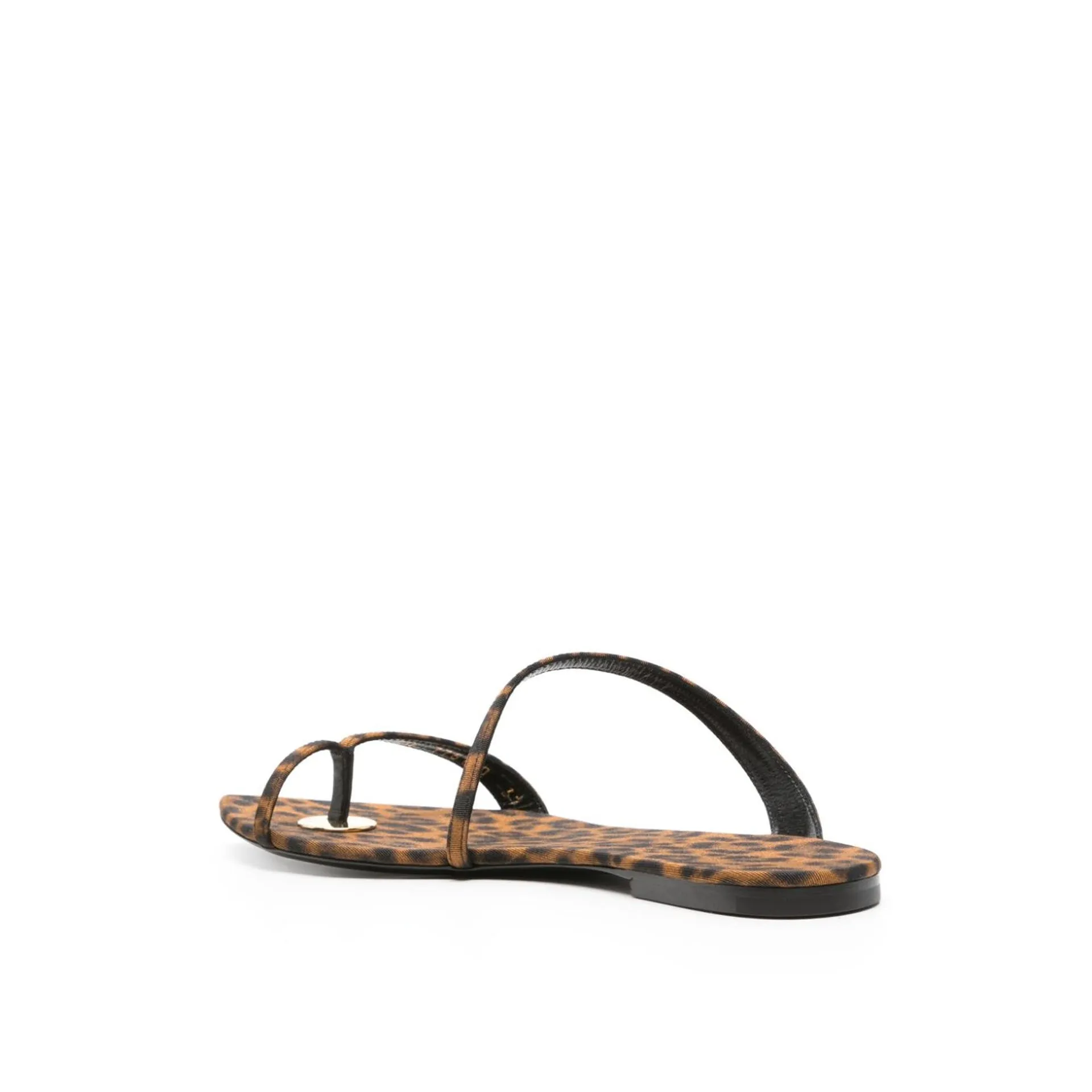 Saint Laurent Tanger Flat Sandals-Brown-WOMEN sold by Siebentaschen product image thumbnail 3