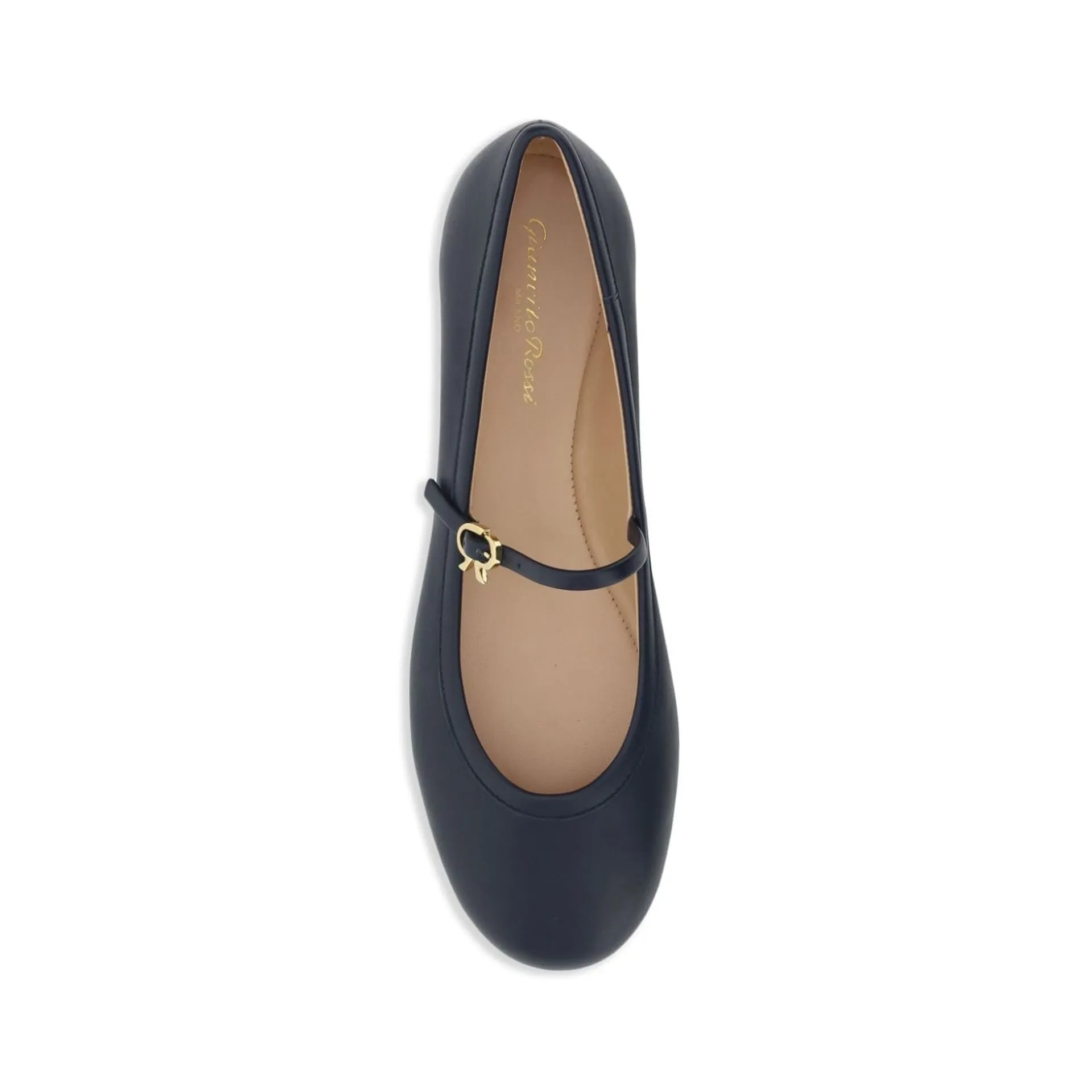 Gianvito Rossi Carla Ballerina Flats-Blue-WOMEN sold by Siebentaschen product image thumbnail 4