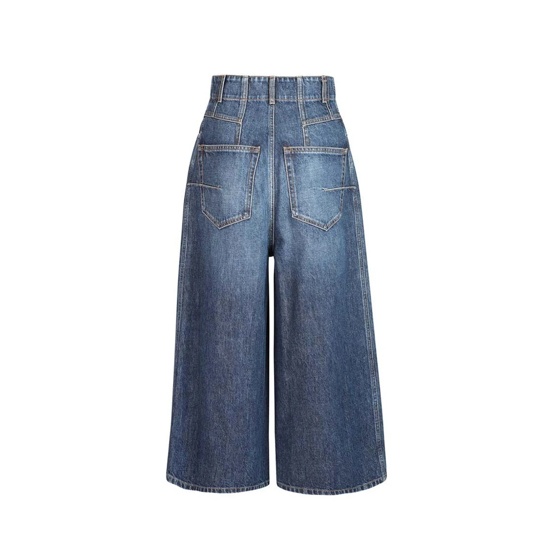 Dior Wide-Leg Denim Jeans-Blue-WOMEN sold by Siebentaschen product image thumbnail 2