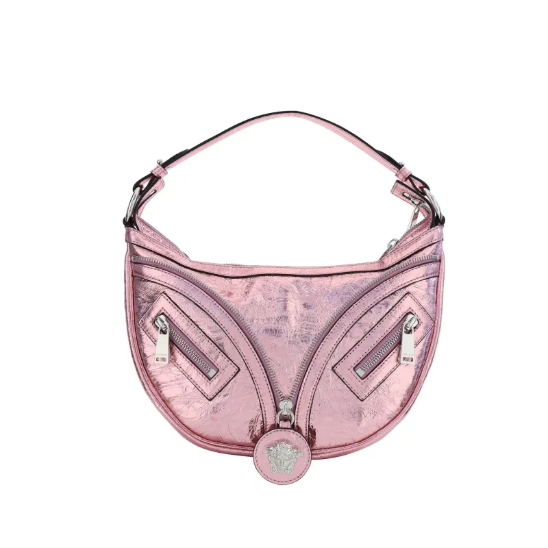 Versace Repeat Hobo Shoulder Bag-Pink-WOMEN sold by Siebentaschen