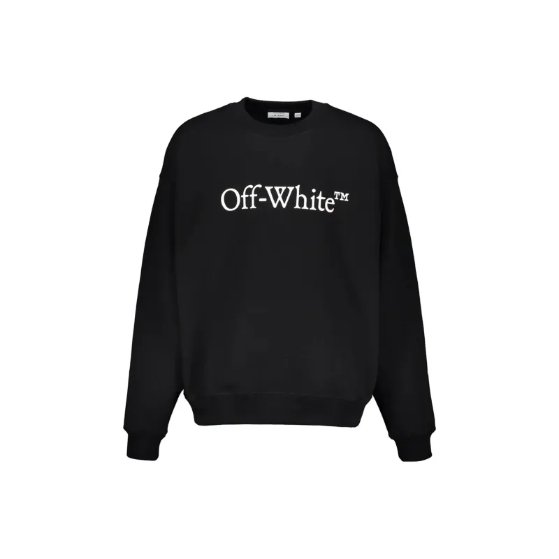 Off-White Logo sweatshirt-Black-MEN made by Off-White