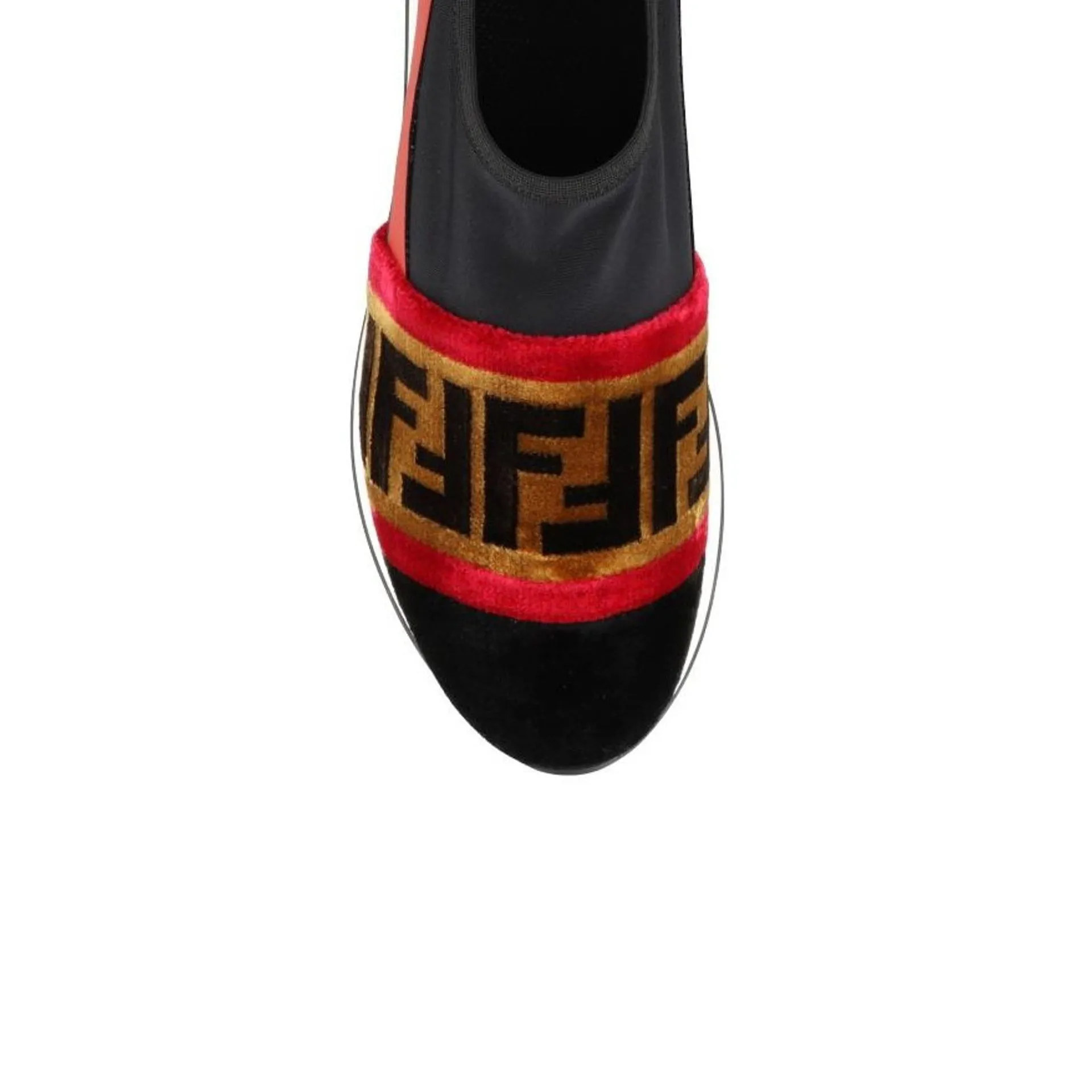 Fendi Logo Sneakers-Black-WOMEN sold by Siebentaschen product image thumbnail 4