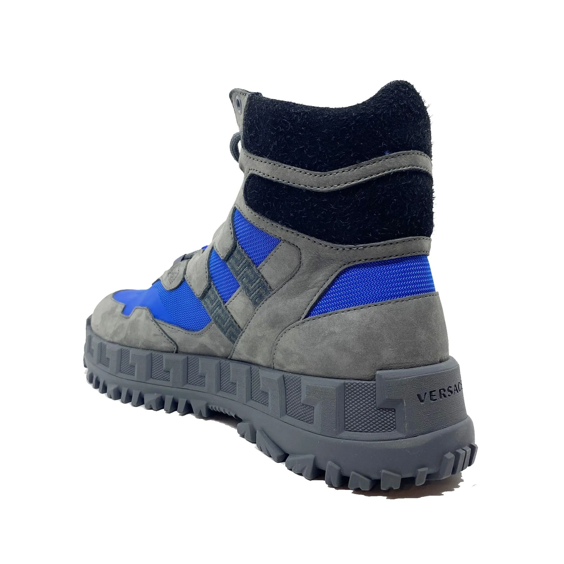 Versace Suede Hiking Boots-Gray-MEN sold by Siebentaschen product image thumbnail 3