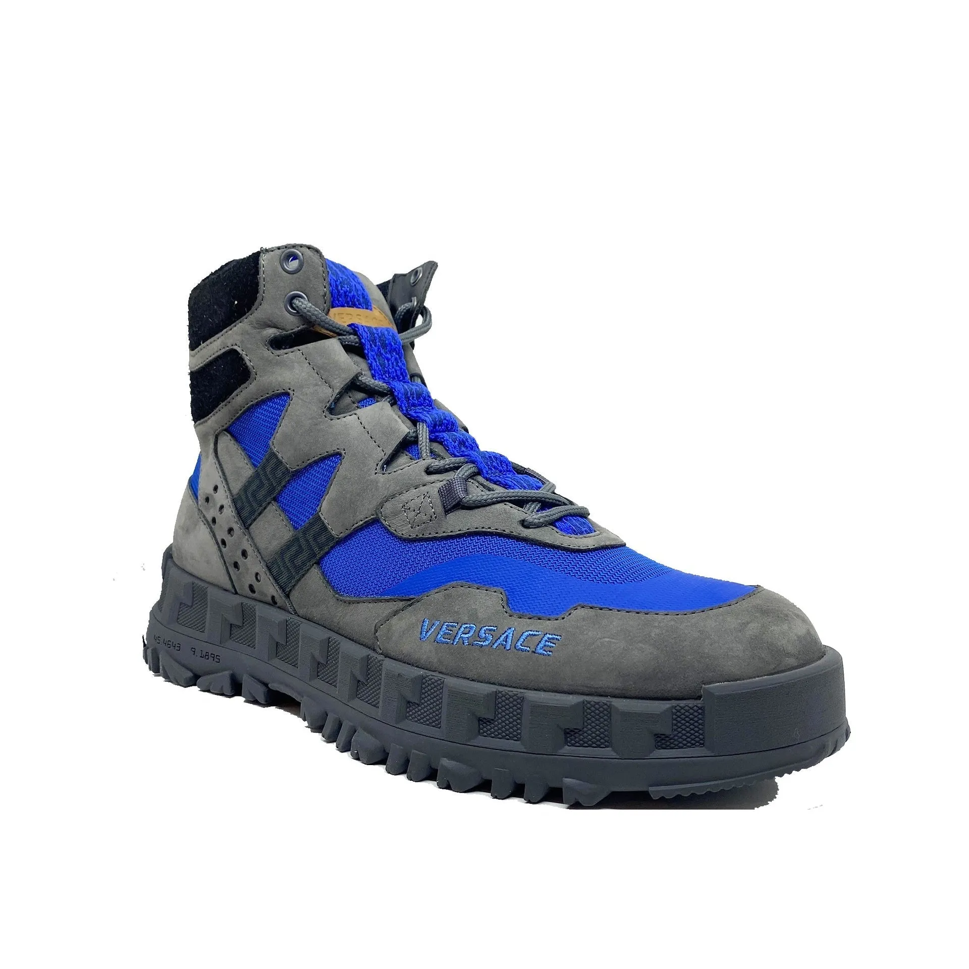 Versace Suede Hiking Boots-Gray-MEN sold by Siebentaschen product image thumbnail 2