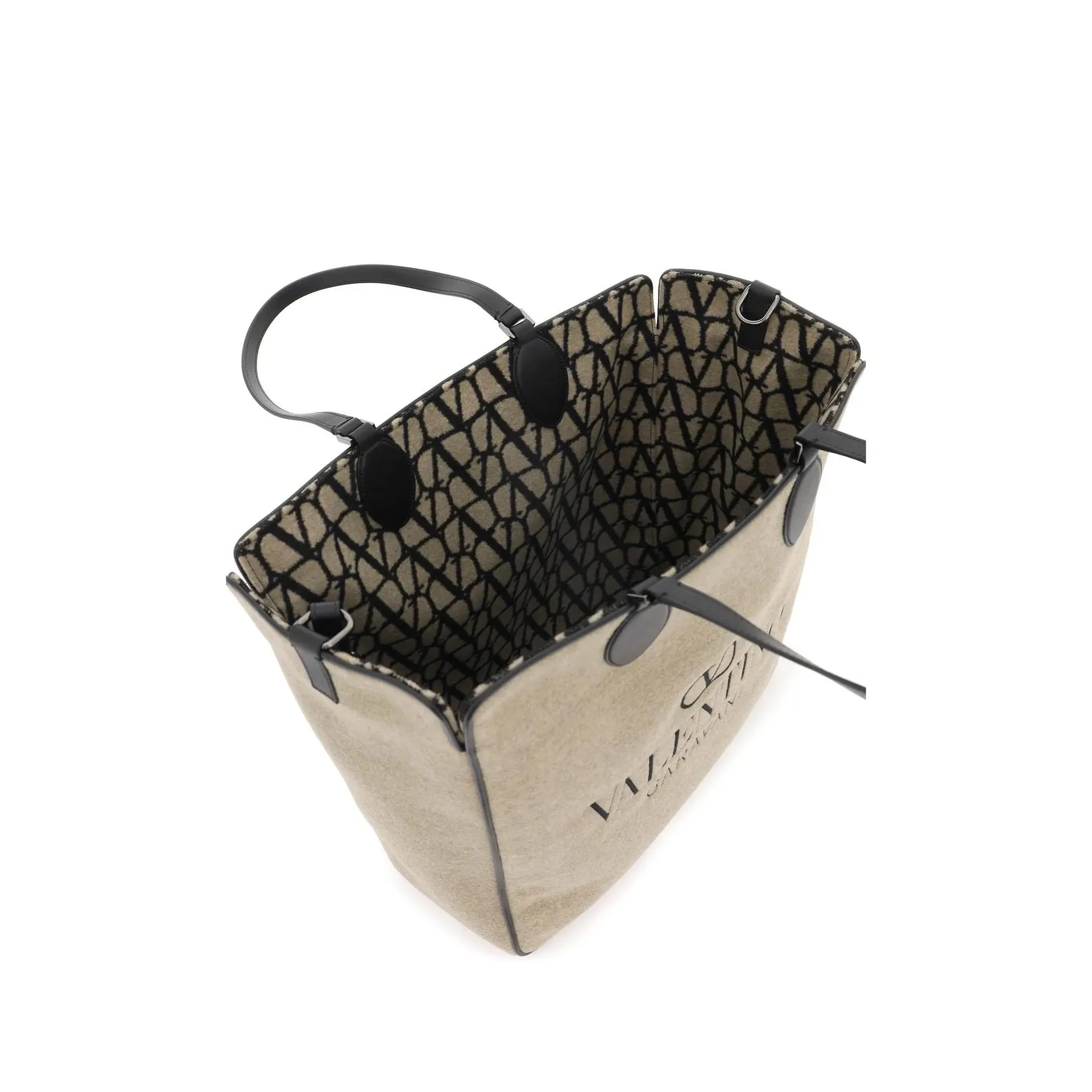 Valentino Garavani Toile Iconographe Reversible Tote Bag-Beige-MEN sold by Siebentaschen product image thumbnail 4