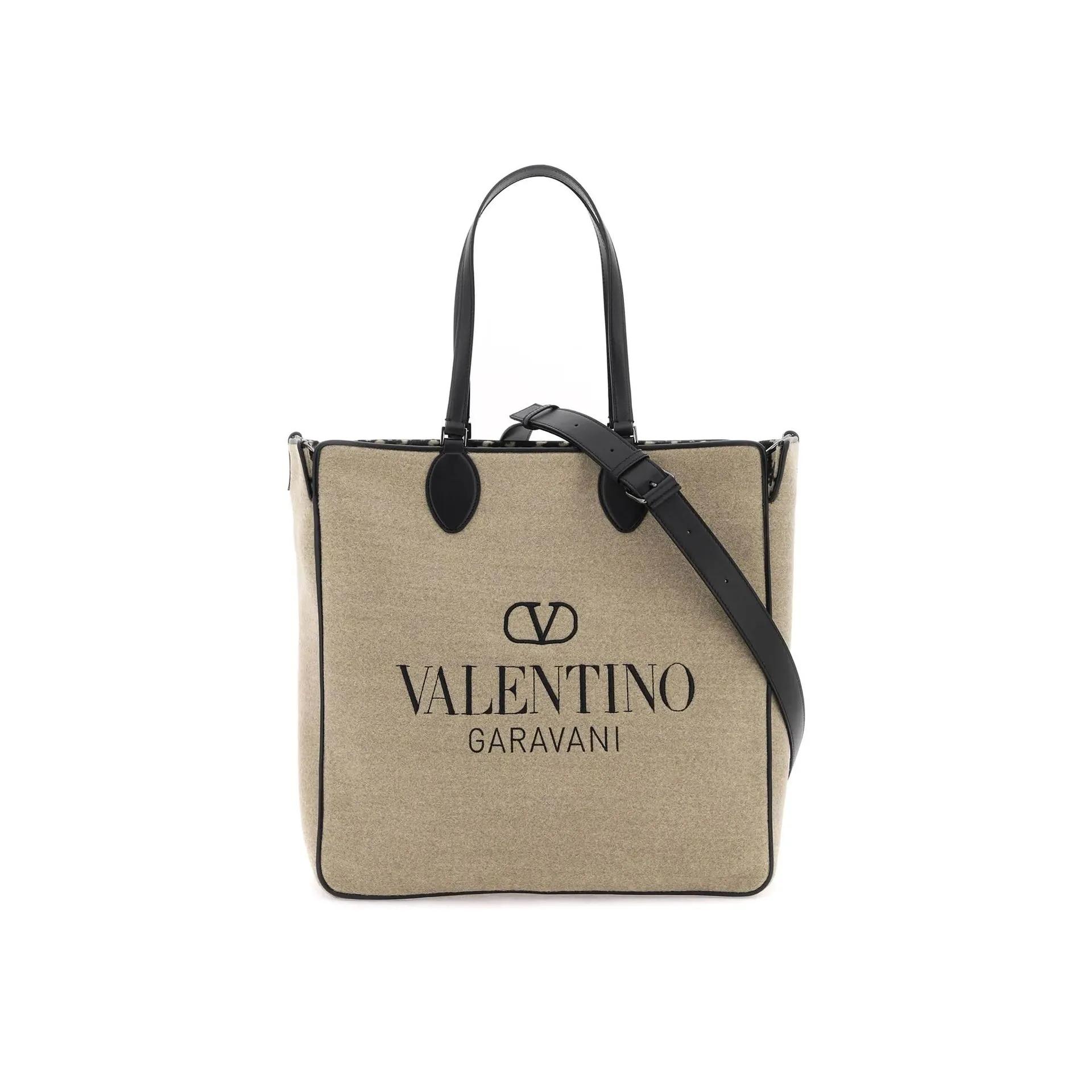 Valentino Garavani Toile Iconographe Reversible Tote Bag-Beige-MEN sold by Siebentaschen