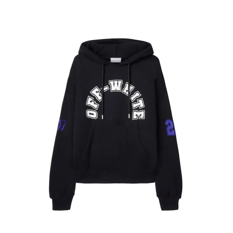 OFF-WHITE Hooded Sweatshirt-Black-MEN made by Siebentaschen