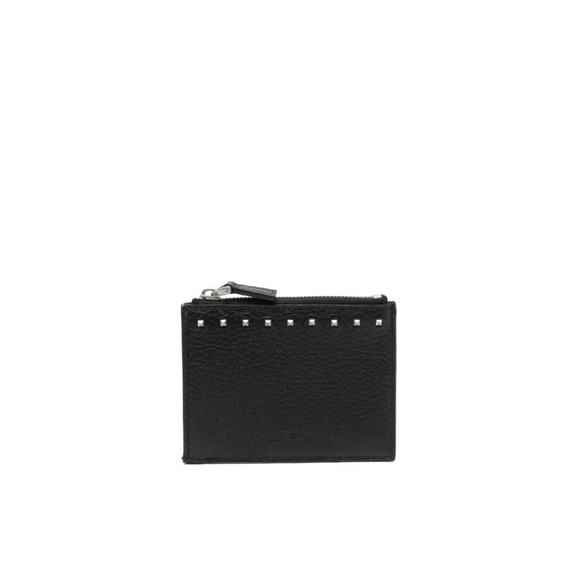 Valentino Garavani Leather Card Holder sold by Siebentaschen