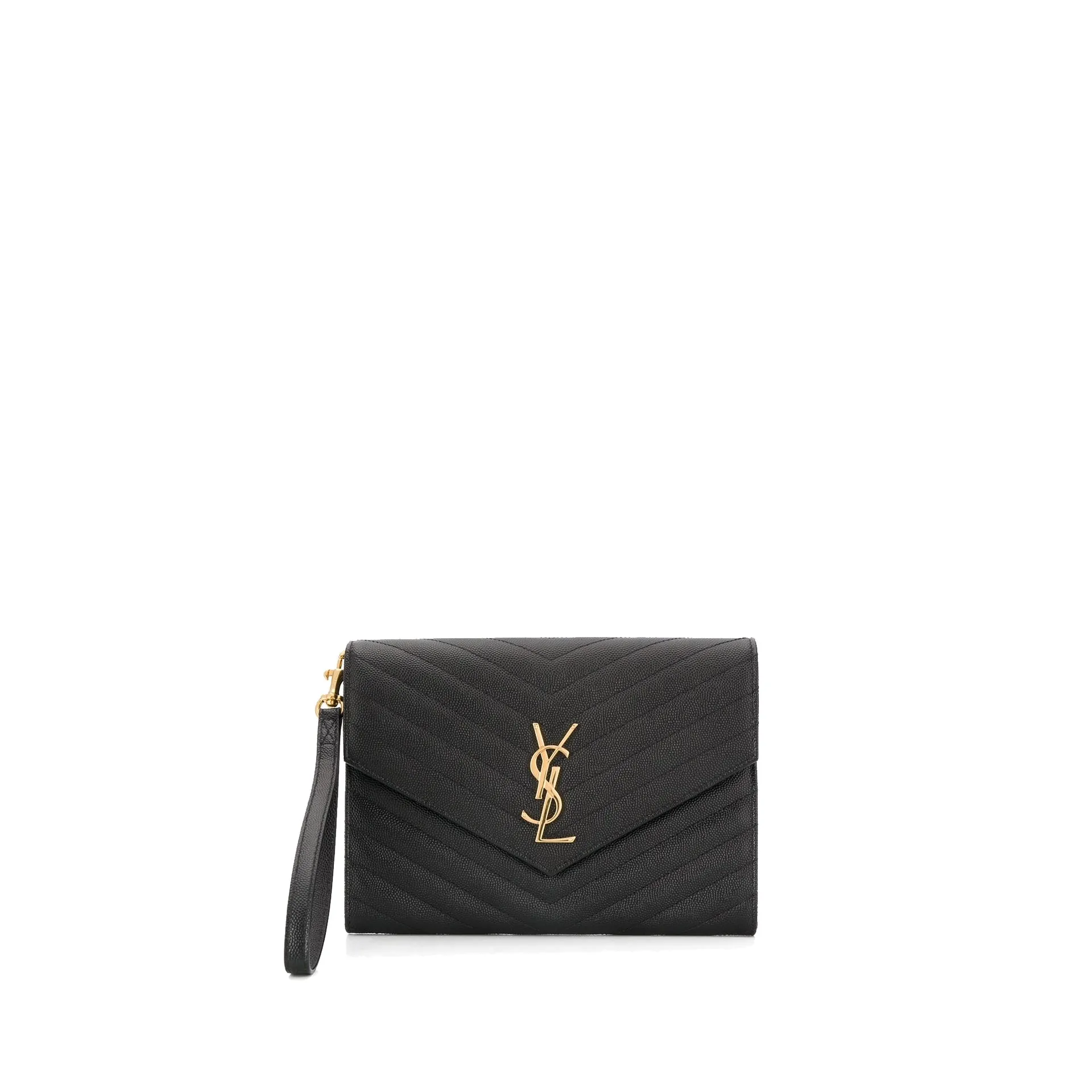 Saint Laurent Cassandre Matelassé Pouch sold by Siebentaschen