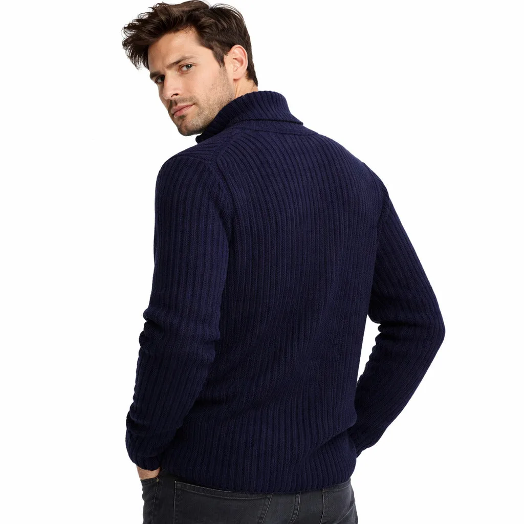 Herno men's knitted jacket, blue sold by Siebentaschen product image thumbnail 2