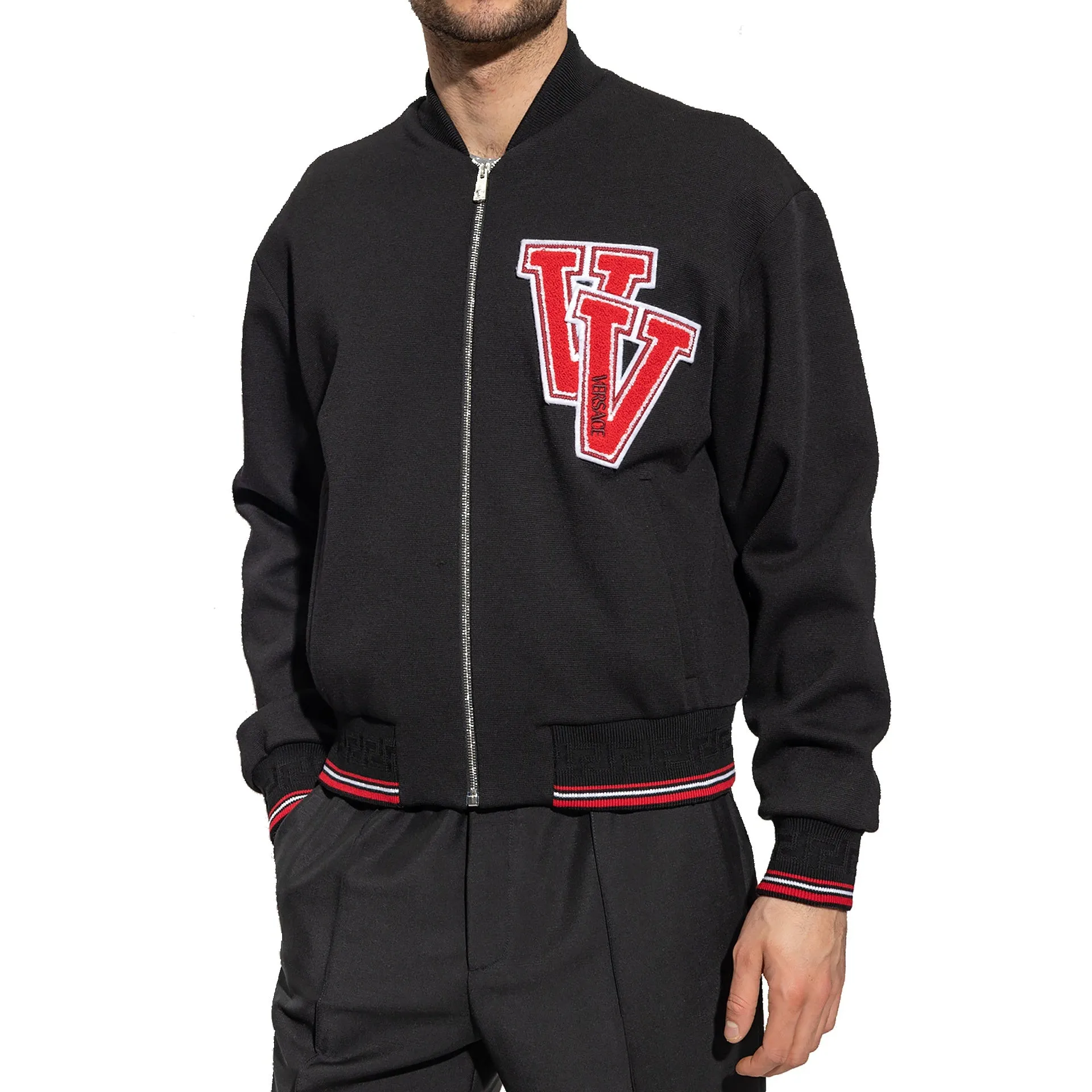 Versace Patch Bomber Jacket sold by Siebentaschen product image thumbnail 2