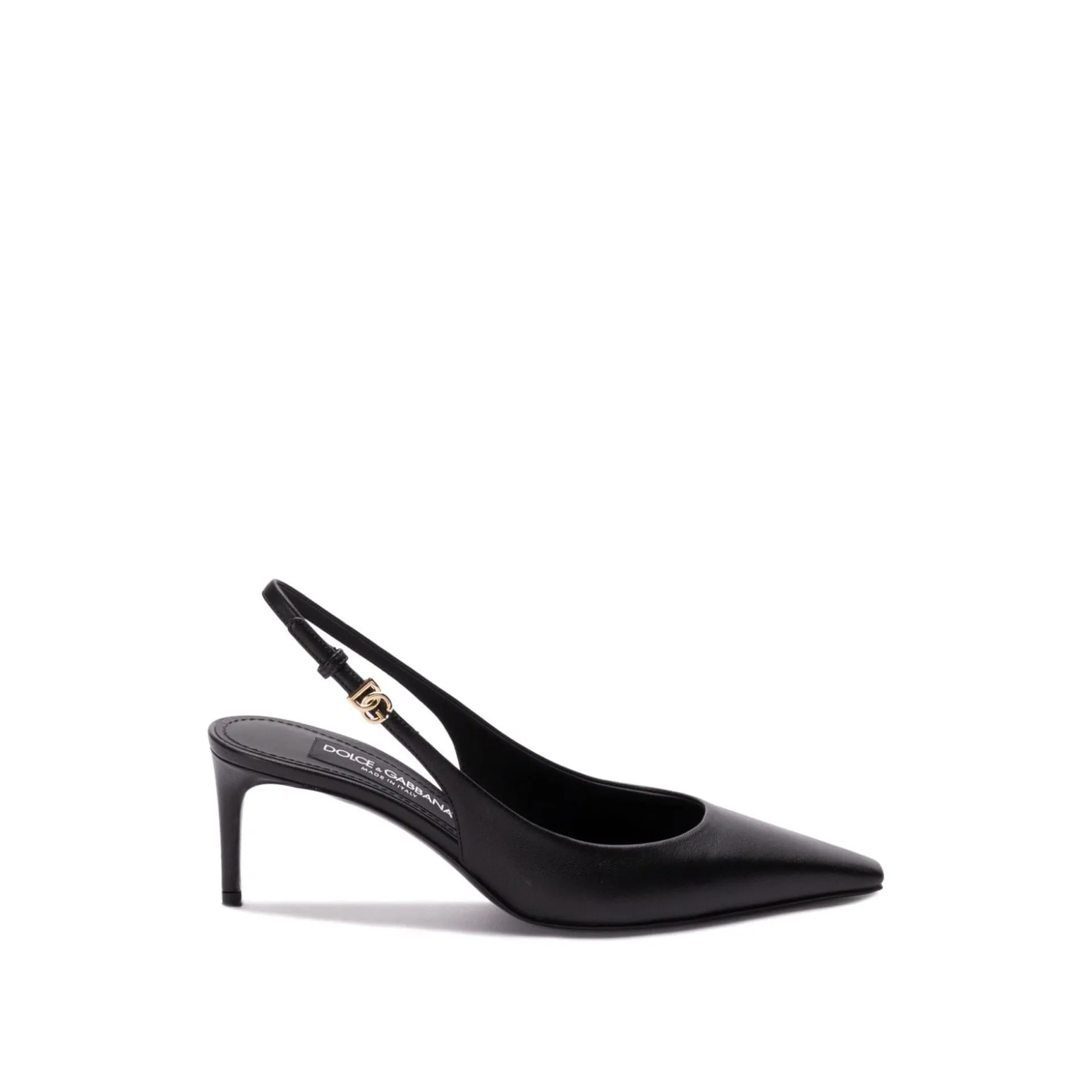 Dolce & Gabbana Leather Slingback Pumps sold by Siebentaschen