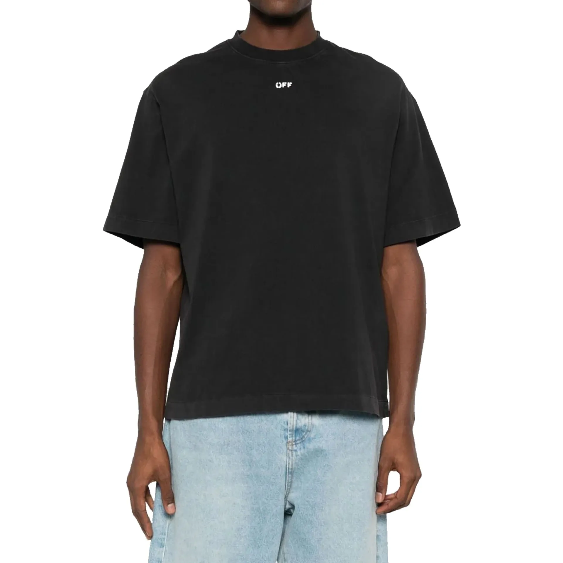 Off White S.Matthew Skate Logo-Print T-Shirt sold by Siebentaschen product image thumbnail 2