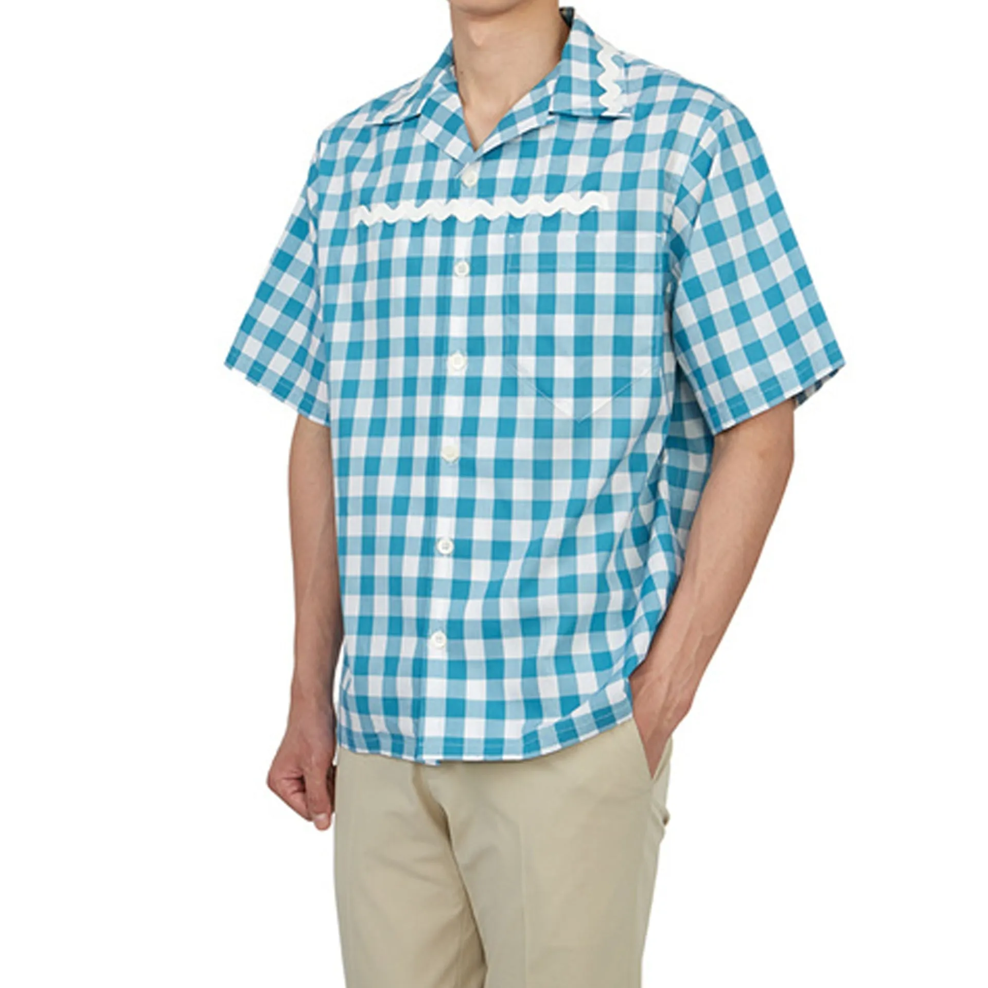 Prada Checked Cotton Shirt sold by Siebentaschen product image thumbnail 2