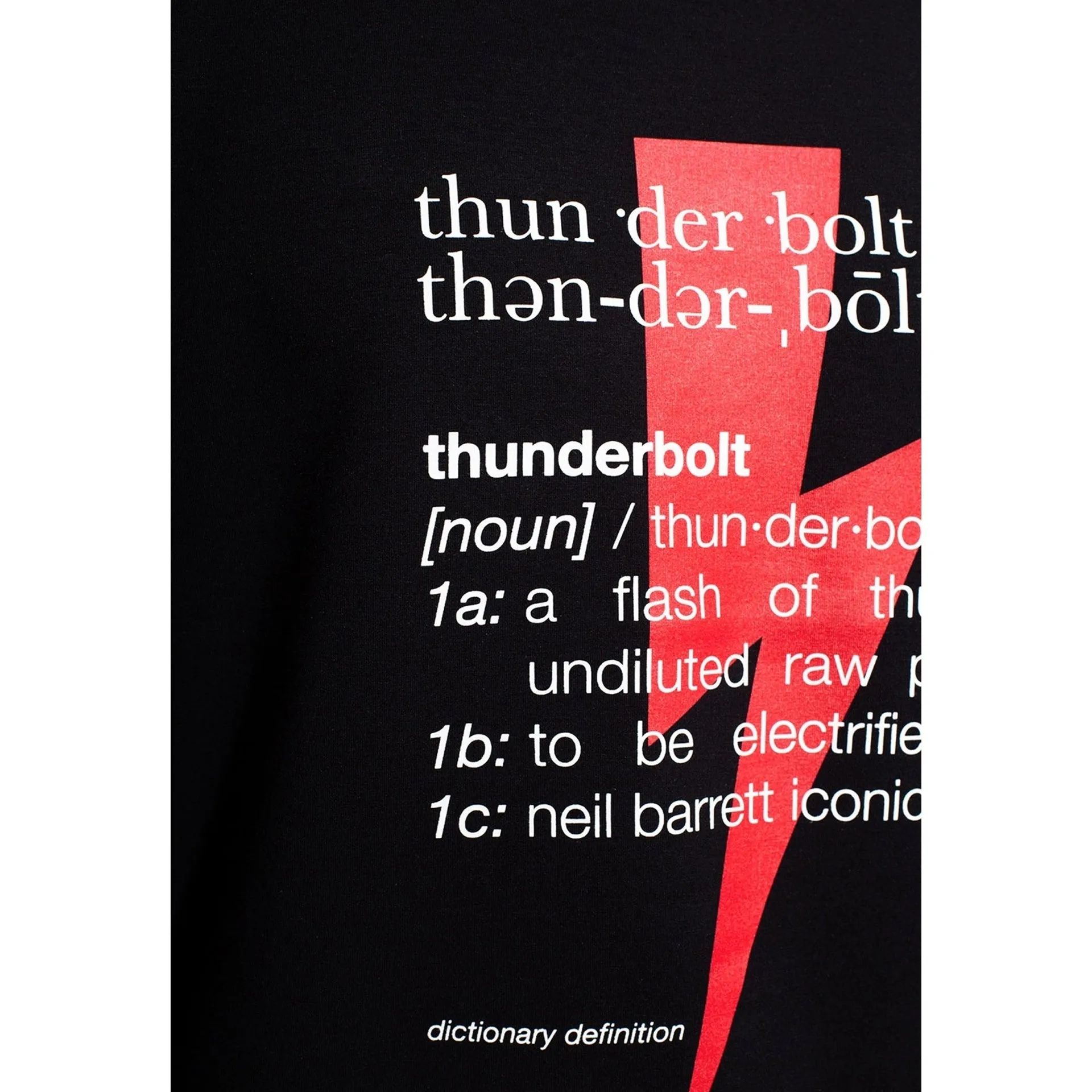 Neil Barrett Logo Sweatshirt sold by Siebentaschen product image thumbnail 5