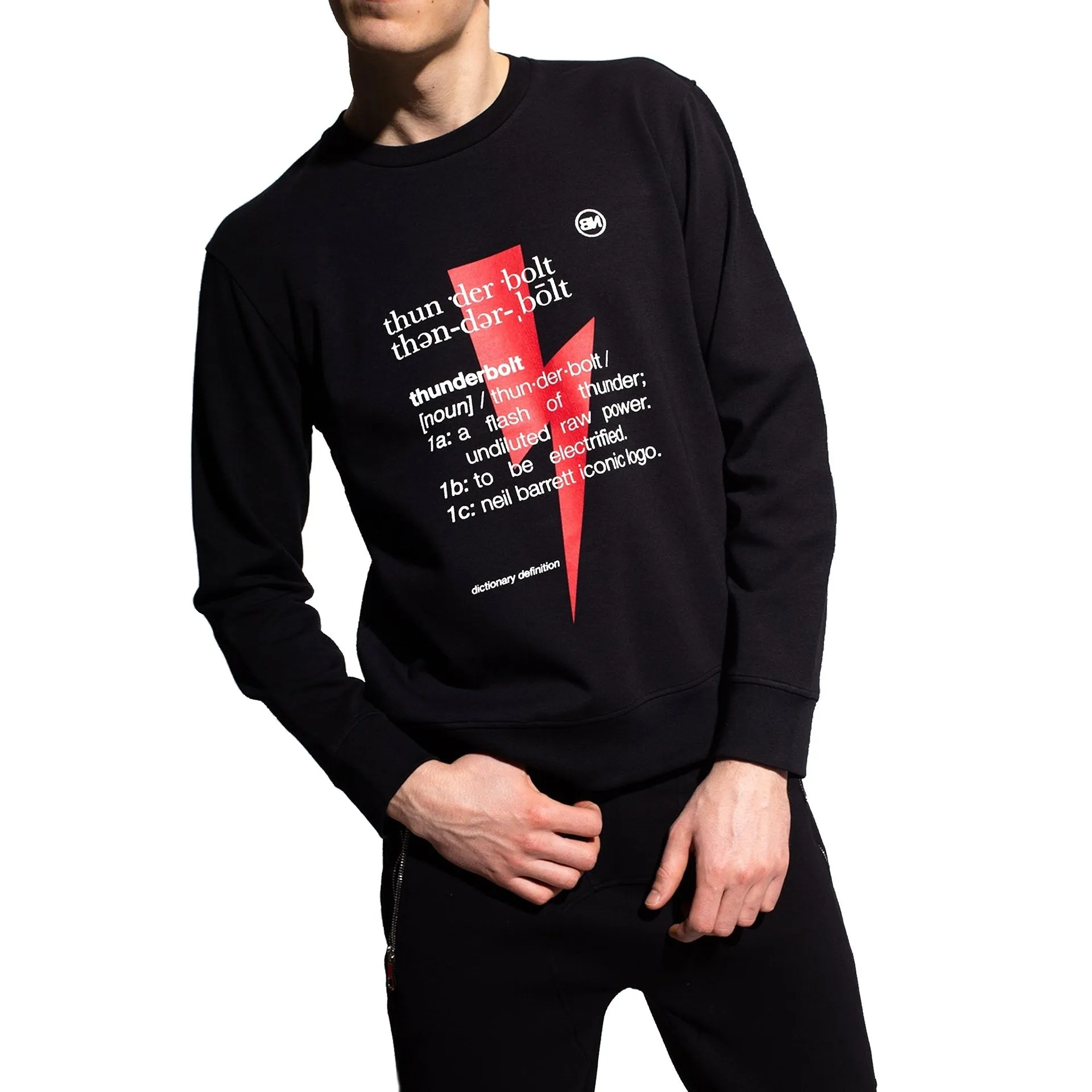 Neil Barrett Logo Sweatshirt sold by Siebentaschen product image thumbnail 2