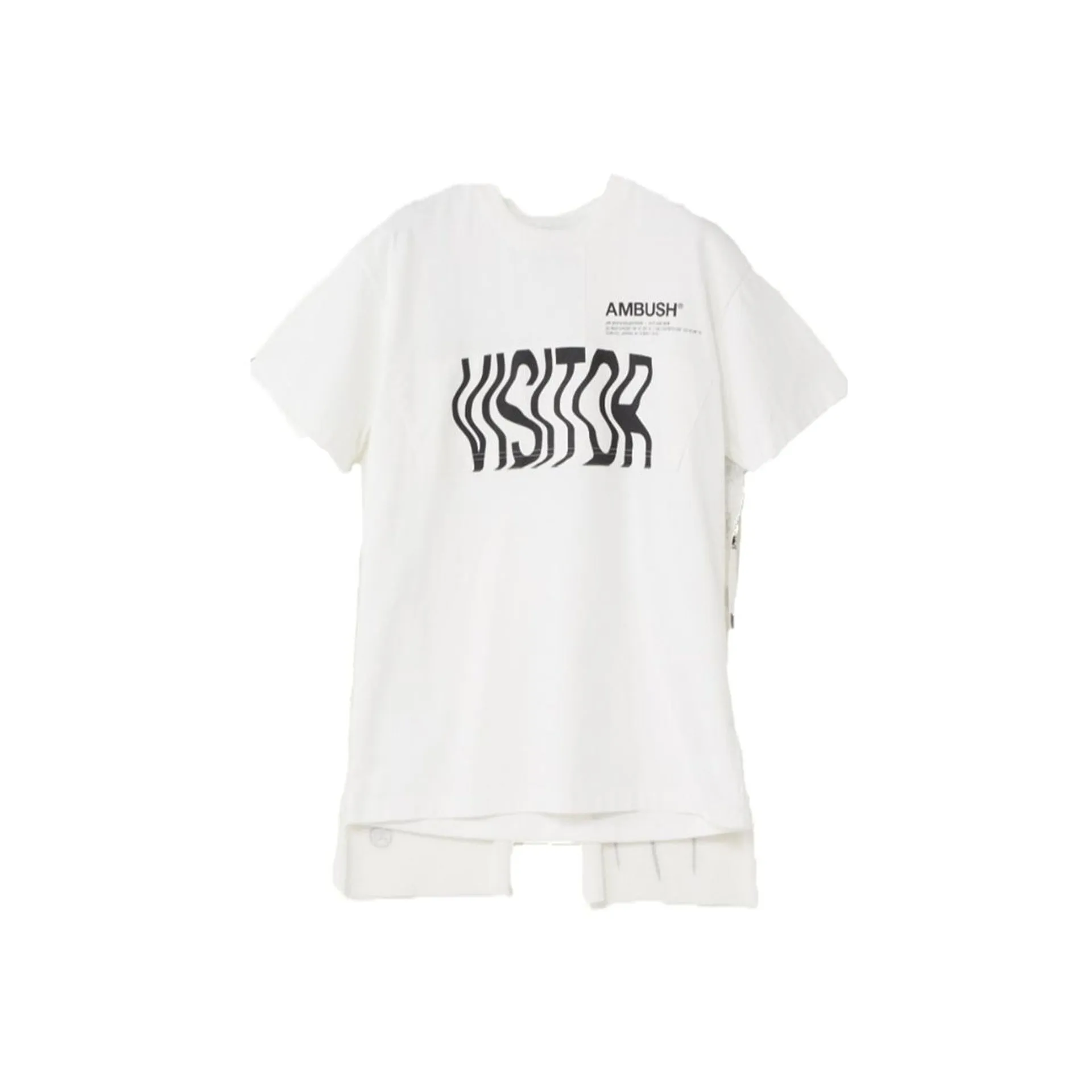 Ambush White Cape T-Shirt sold by Siebentaschen