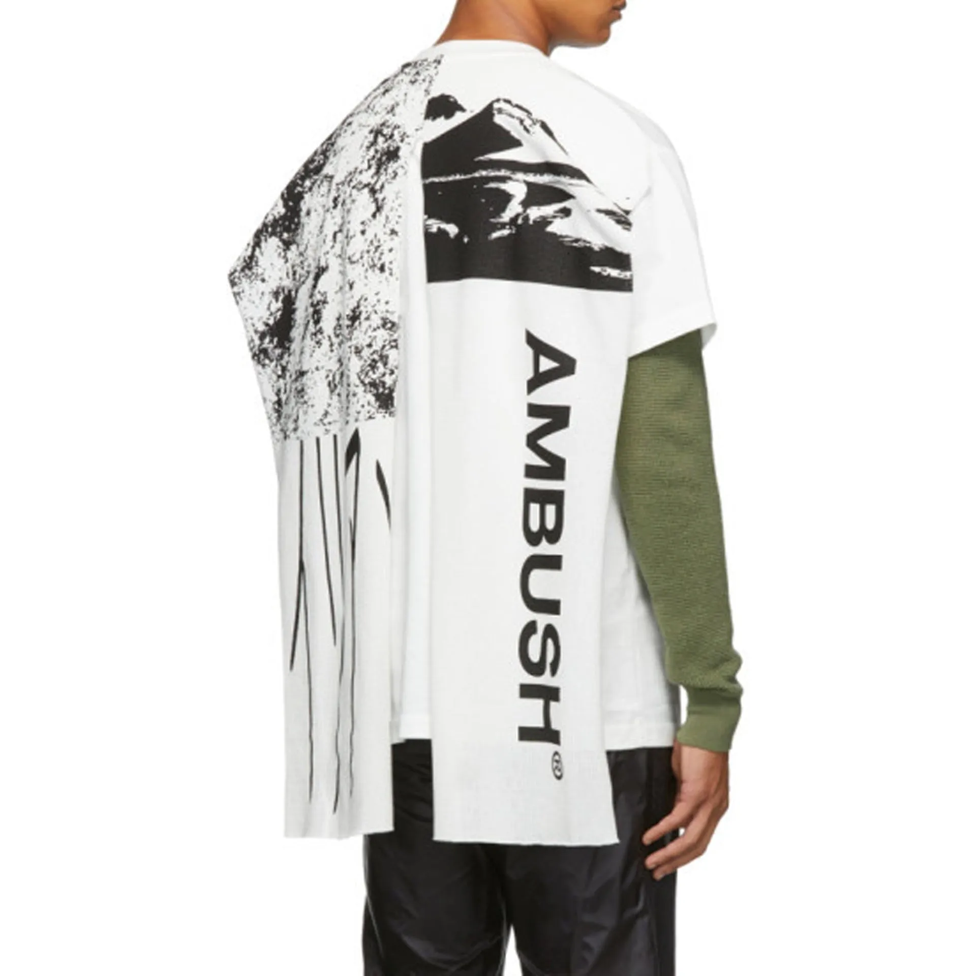 Ambush White Cape T-Shirt sold by Siebentaschen product image thumbnail 3