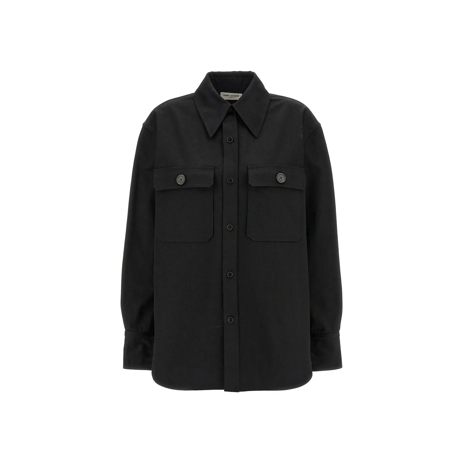 Saint Laurent Cotton Shirt sold by Siebentaschen