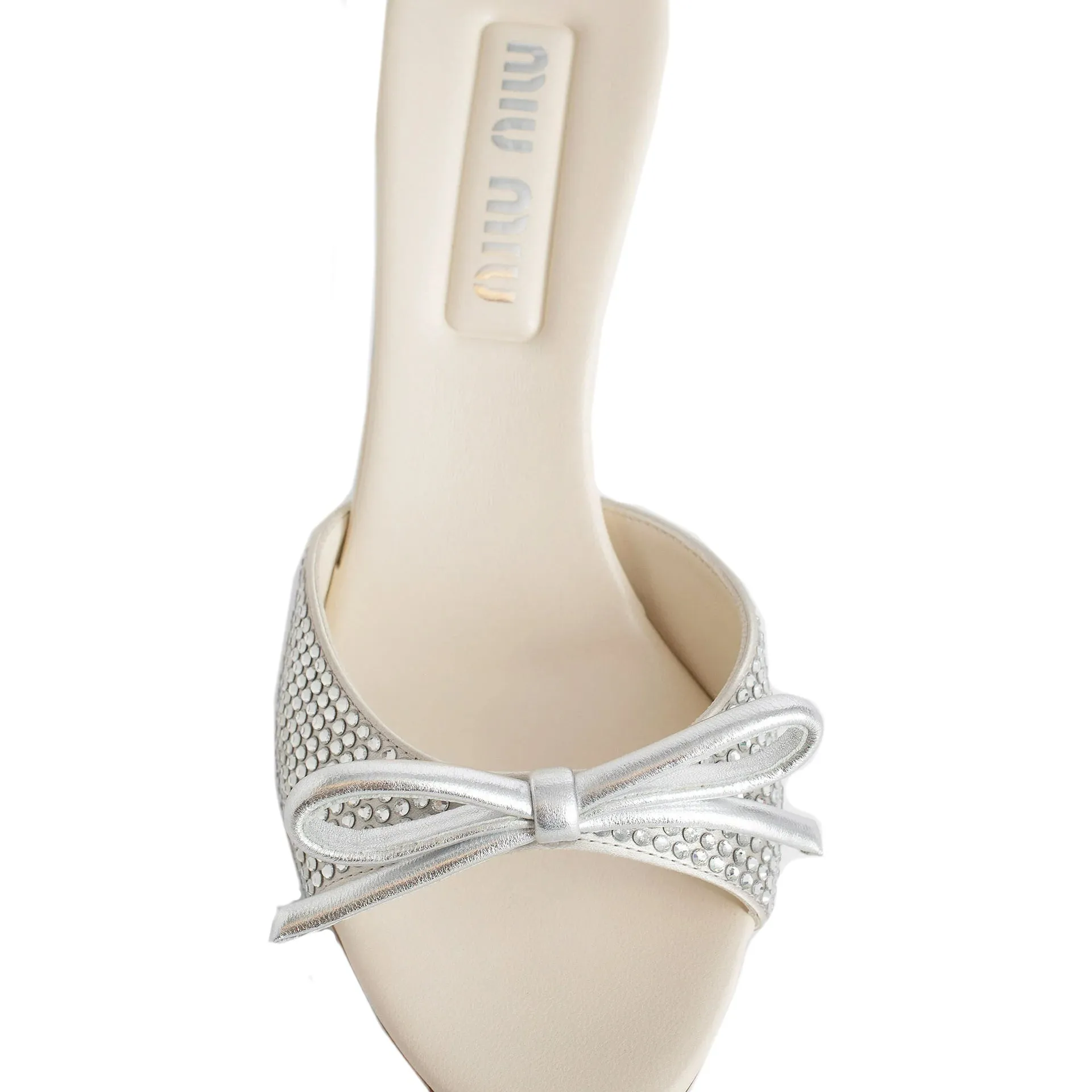 Miu Miu Leather Crystals Mules sold by Siebentaschen product image thumbnail 3